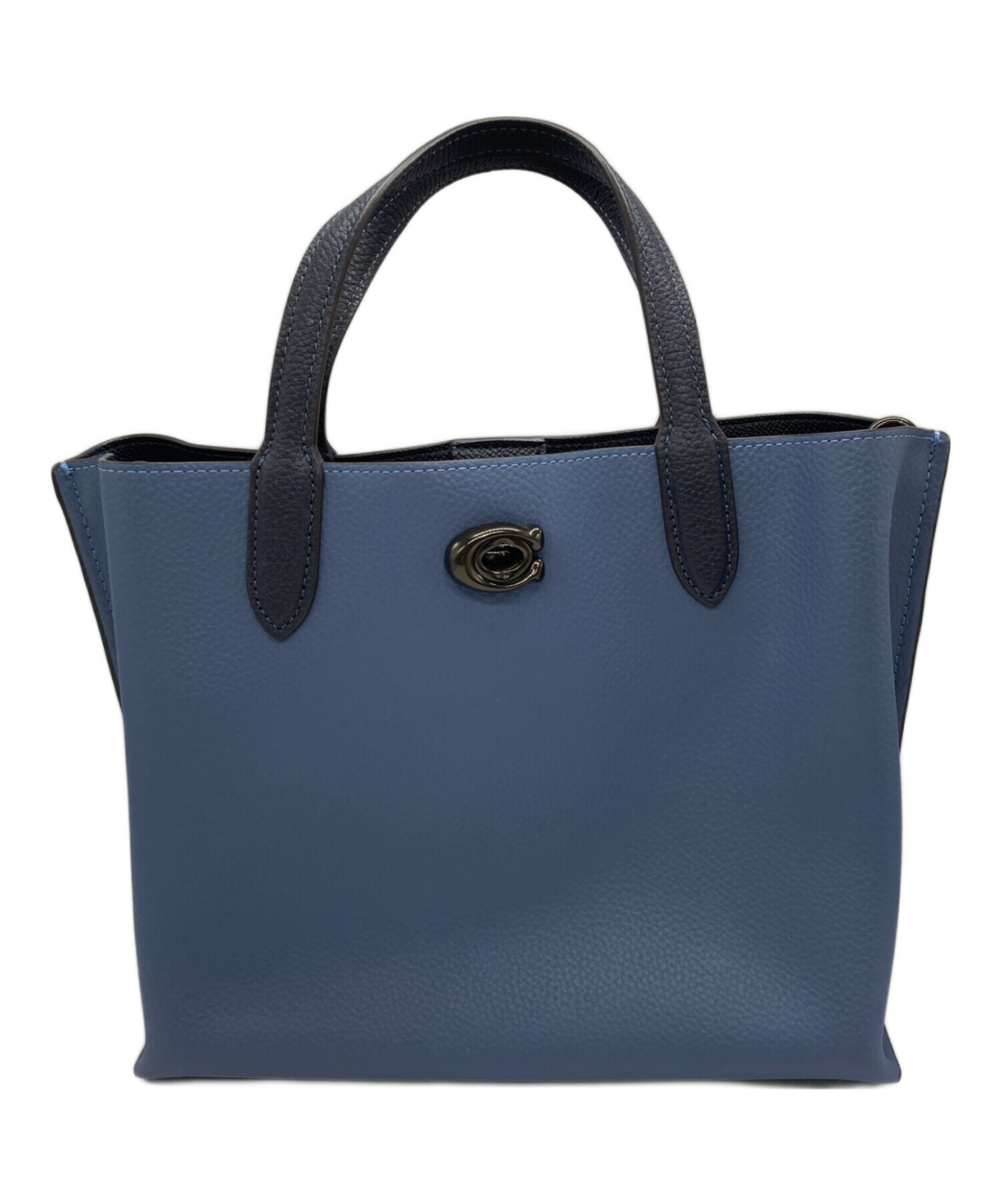 中古・古着通販】COACH (コーチ) ウィロウ 24 カラーブロックトート 