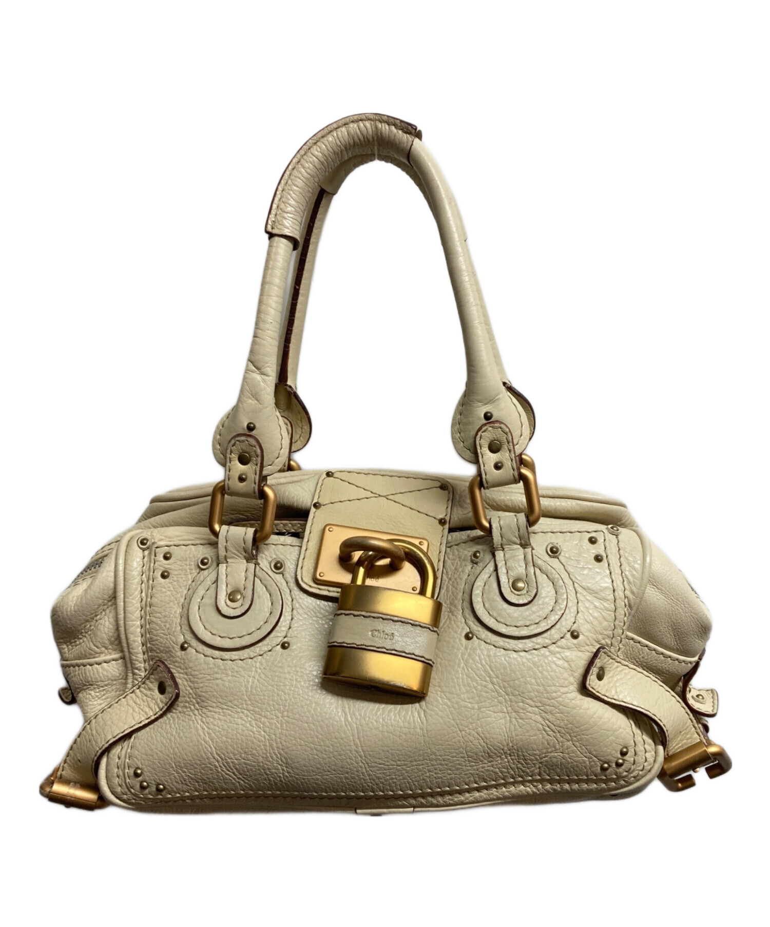 中古・古着通販】Chloe (クロエ) パディントンハンドバッグ ベージュ