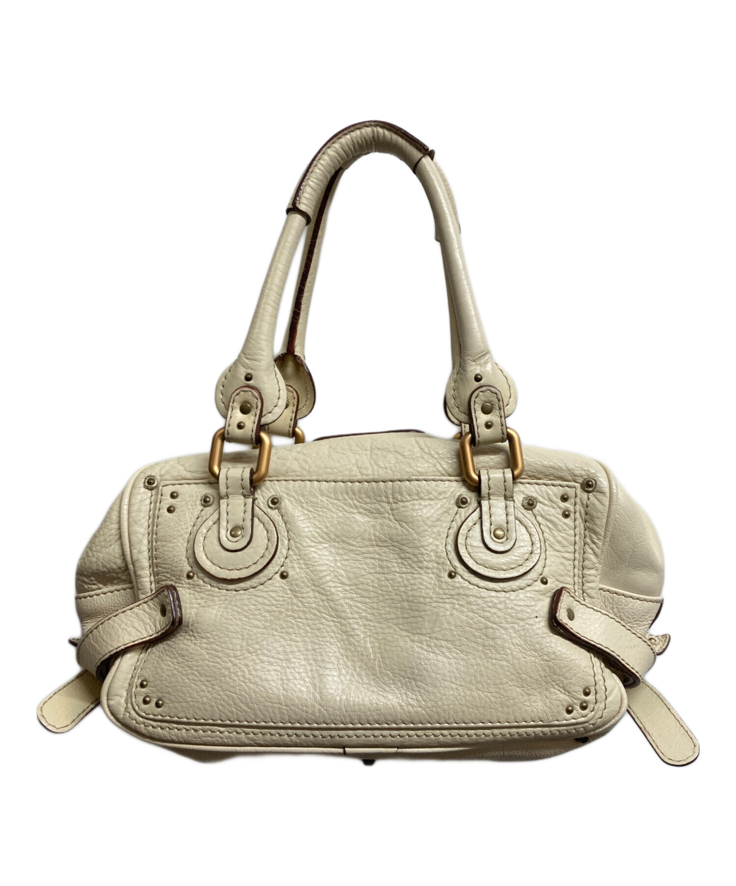 中古・古着通販】Chloe (クロエ) パディントンハンドバッグ ベージュ