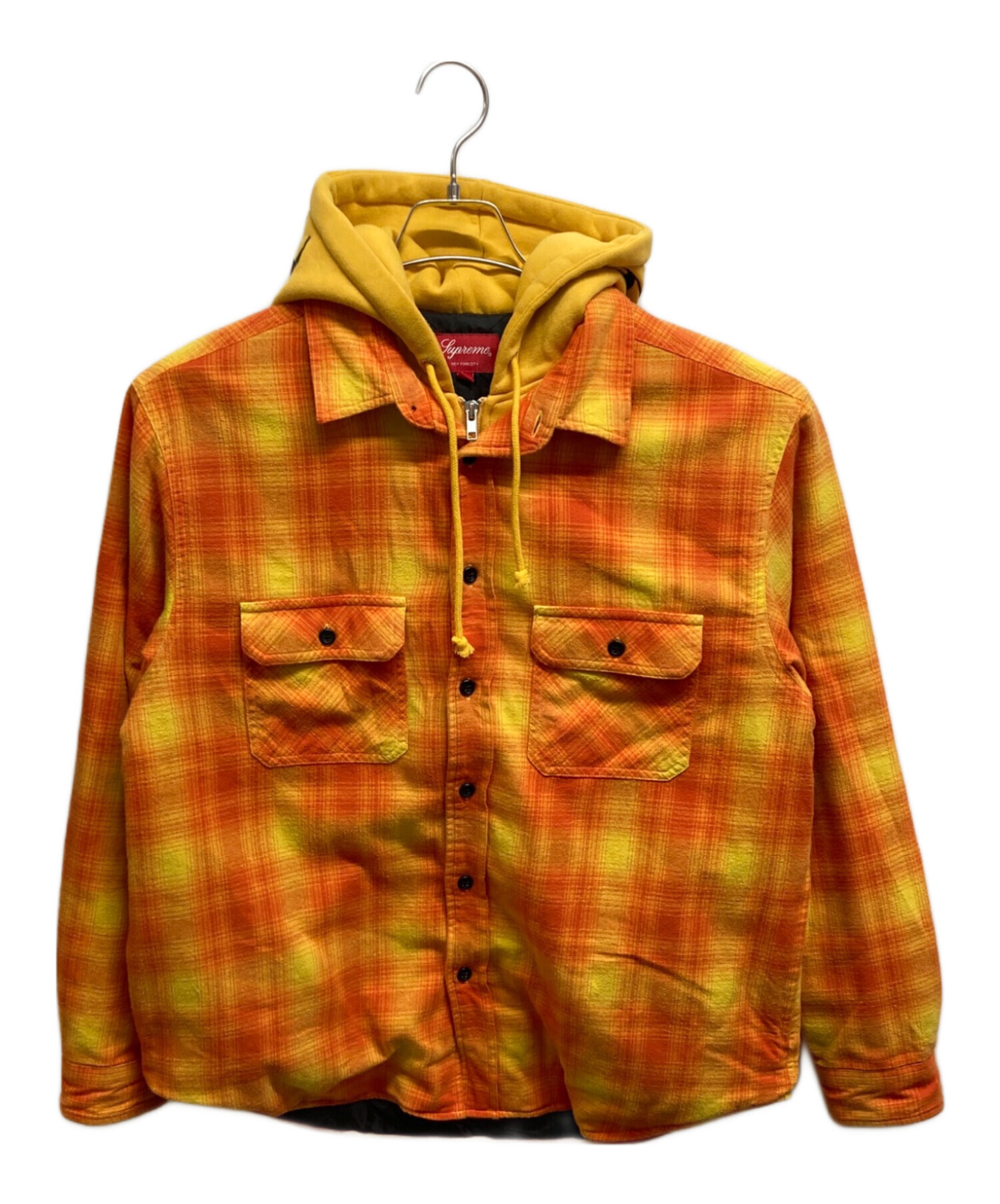 中古・古着通販】SUPREME (シュプリーム) 21FW Hooded Flannel 中古・古着通販】SUPREME (シュプリーム) 21FW Hooded Flannel