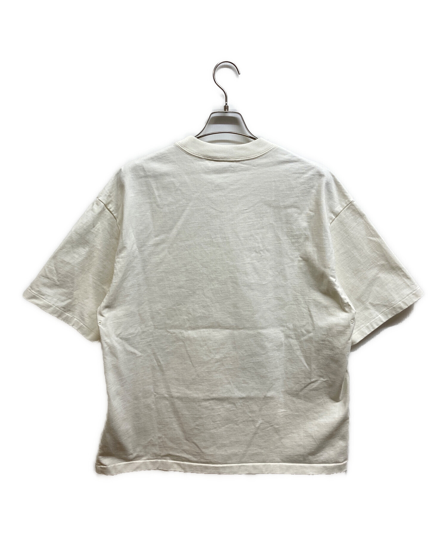 中古・古着通販】AURALEE (オーラリー) STAND-UP TEE ホワイト サイズ 