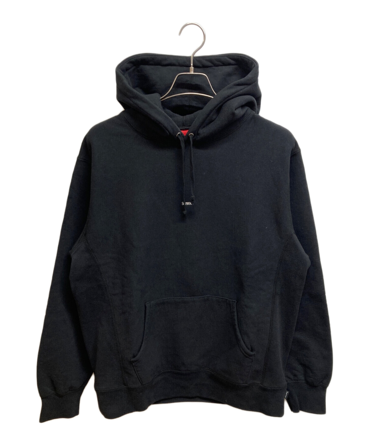Supreme Light Blue Micro Logo Hooded Sweatshirt (SS22) (NEW 