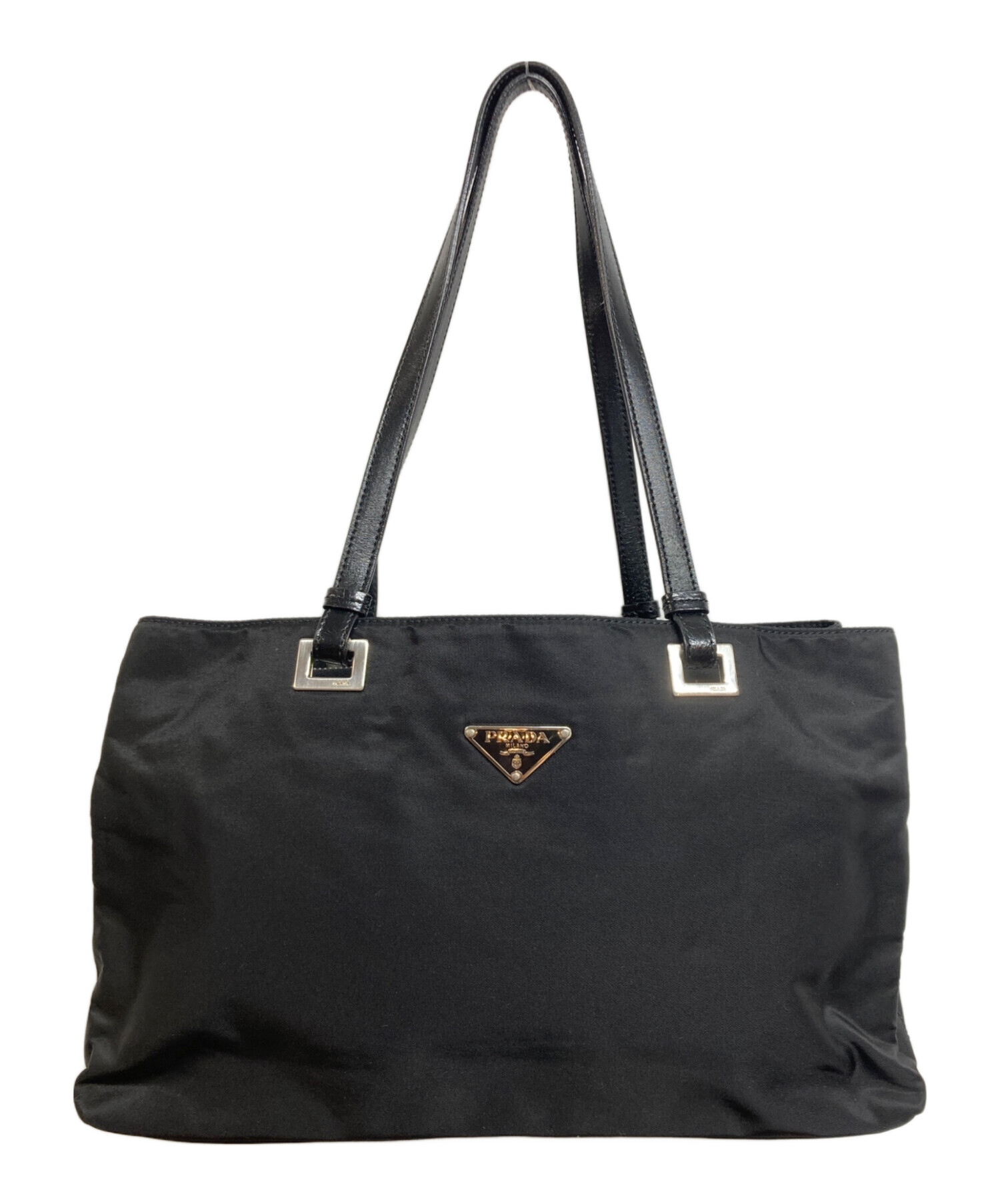6月バーゲン【白タグあり・大容量】PRADAテスートナイロントートバッグブラック プラダ PRADA トートバッグ ブラック(Nero), 2XL 美品