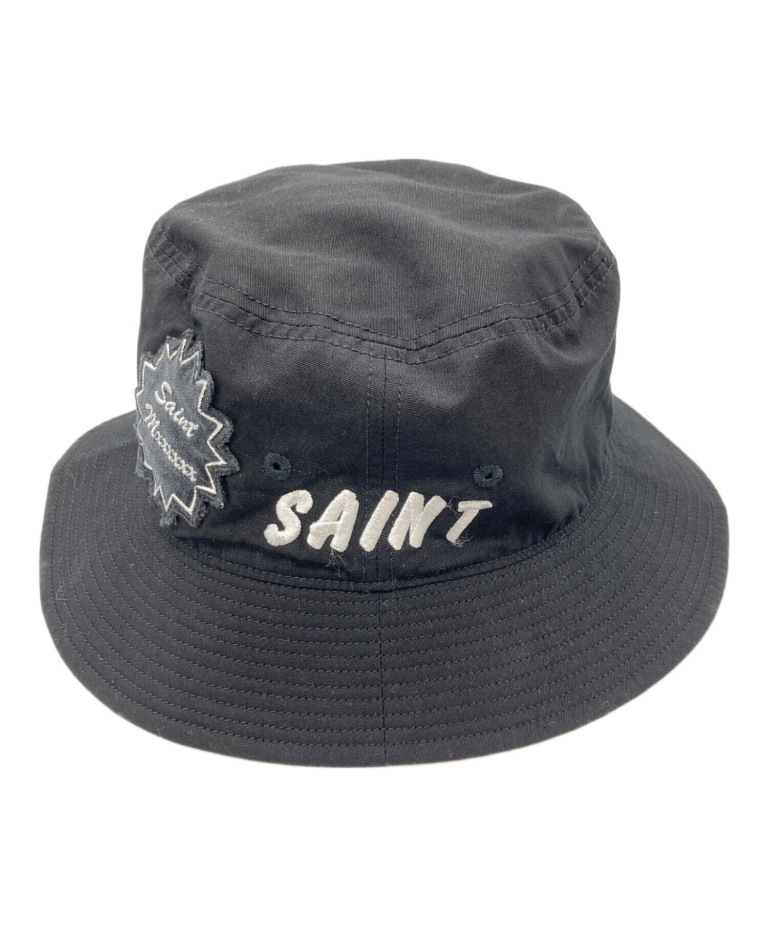 SAINT MICHAEL BUCKET HAT SAINT ブラック SM-A23-0000-065 SAINT M××××