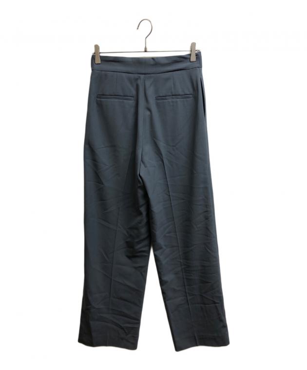 トゥモローランド　ワイドパンツ リネンツイル タックワイドパンツ | maison TOMORROWLAND/メゾン