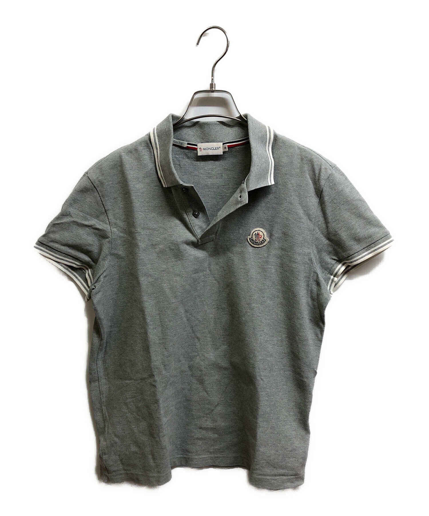 中古・古着通販】MONCLER (モンクレール) スリムフィット ダブルライン 