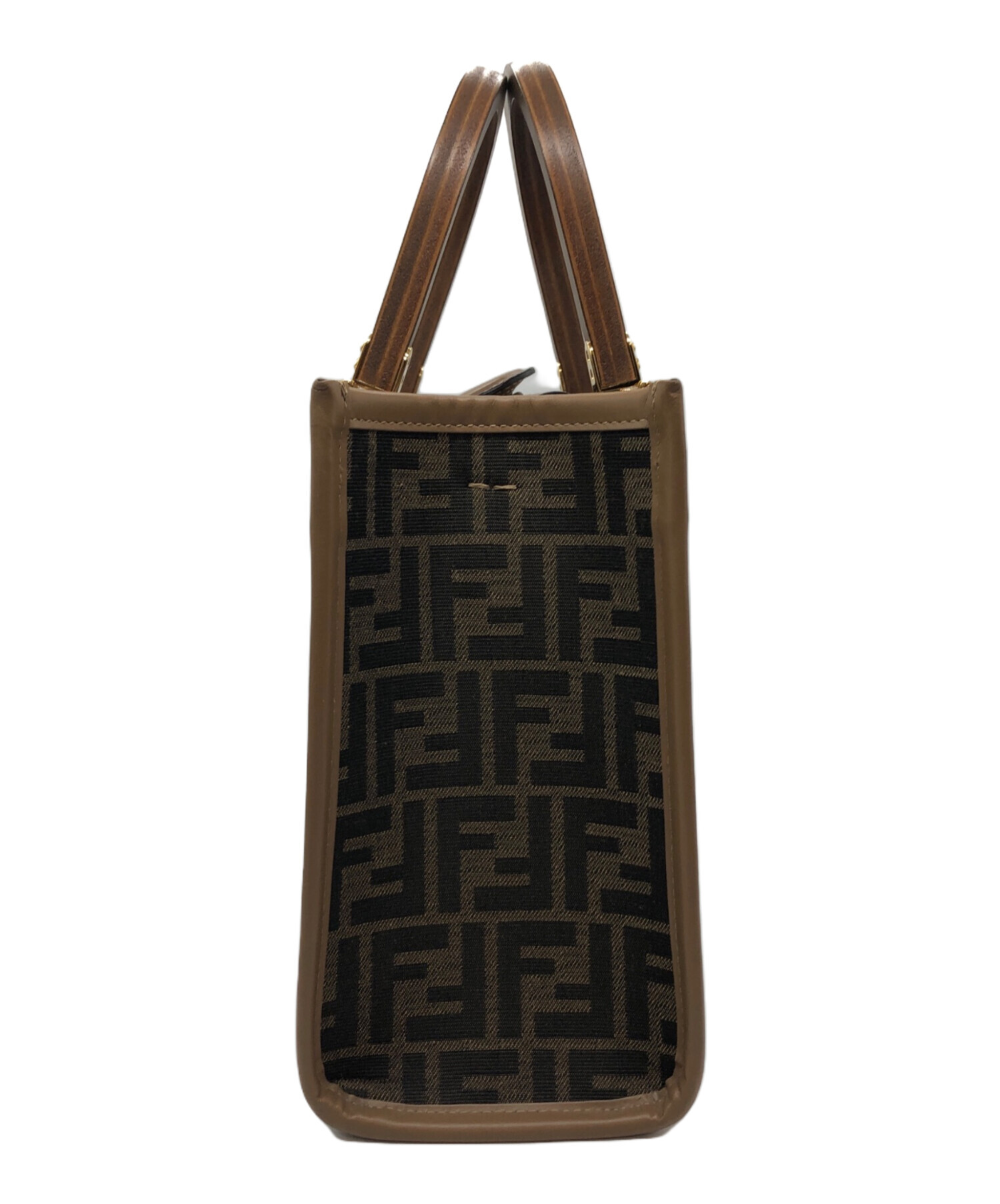 中古・古着通販】FENDI (フェンディ) サンシャイン スモール ブラウン 