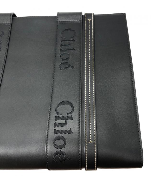 中古・古着通販】Chloe (クロエ) ウッディ ミディアム トート 中古・古着通販】Chloe (クロエ) ウッディ ミディアム トート