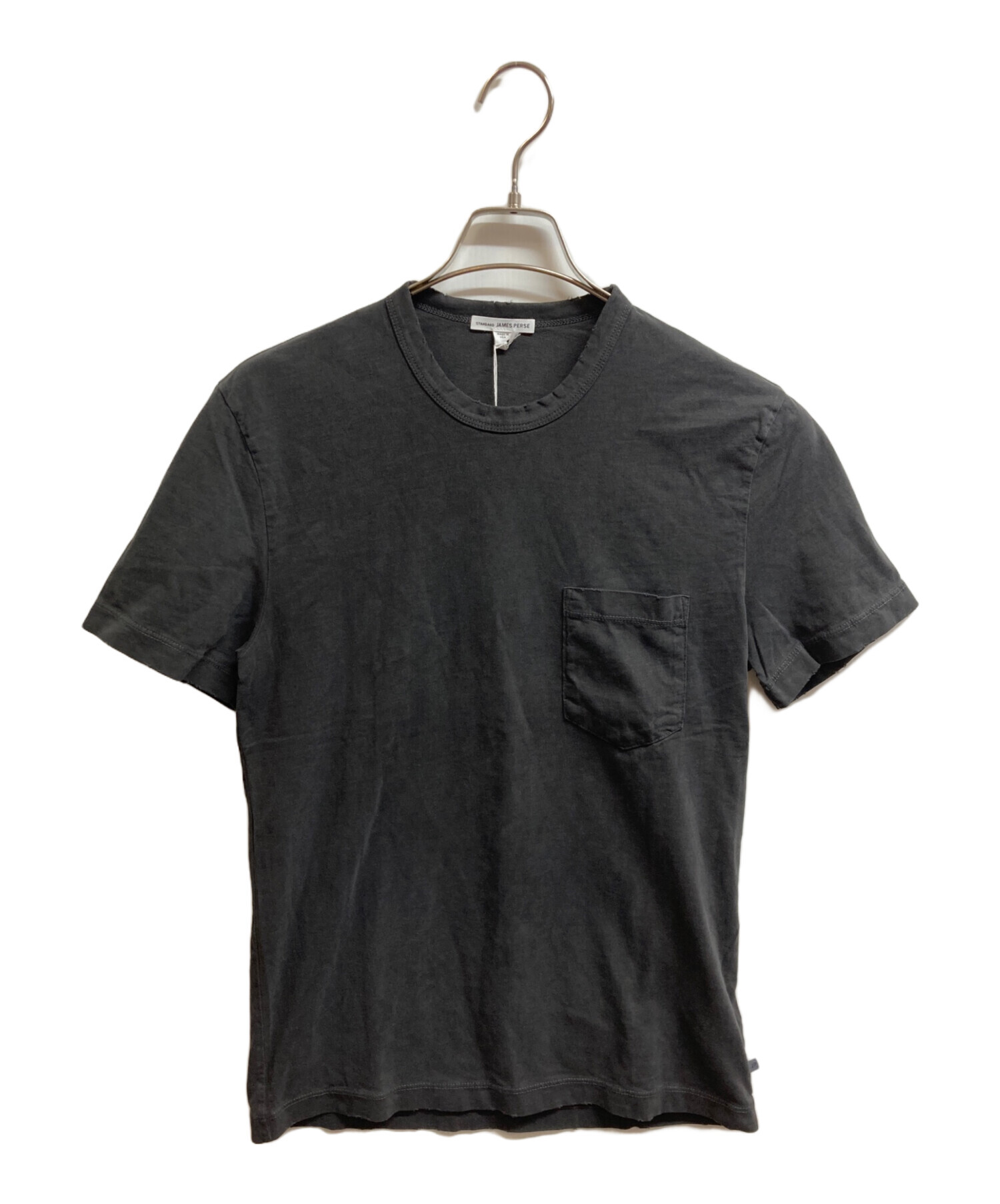 JAMES PERSE Tシャツ・カットソー 2(M位) グレー系 【古着】【中古】 JAMES PERSE - JAMES PERSE Tシャツ・カットソー 2(M位