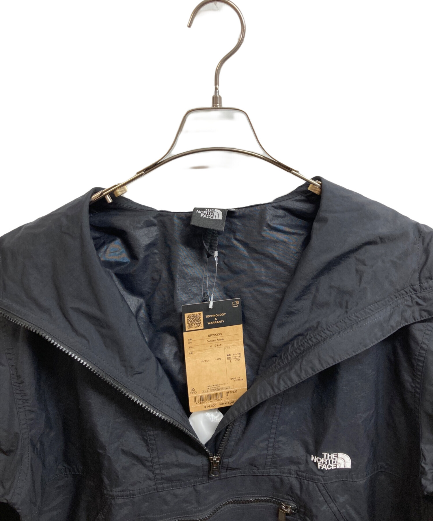 THE NORTH FACE NP22333 ブラック L コンパクトジャケット 【楽天市場 