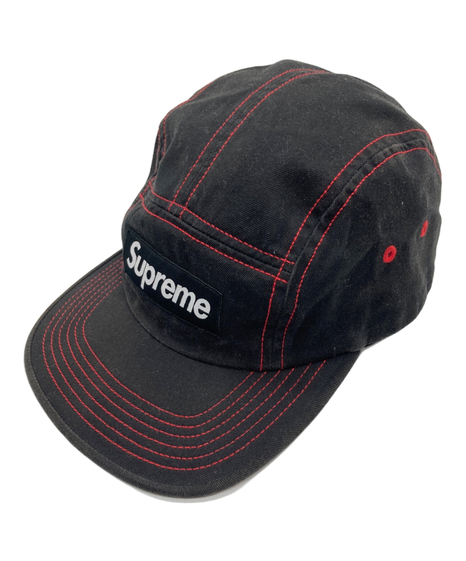 中古・古着通販】SUPREME (シュプリーム) Field Camp Cap ブラック