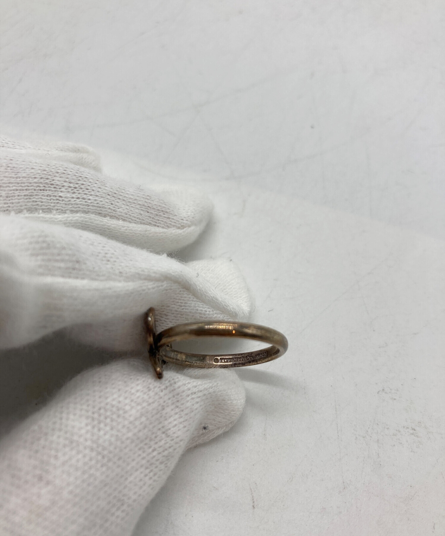中古・古着通販】Tiffany & Co. (ティファニー) リボンモチーフ リング