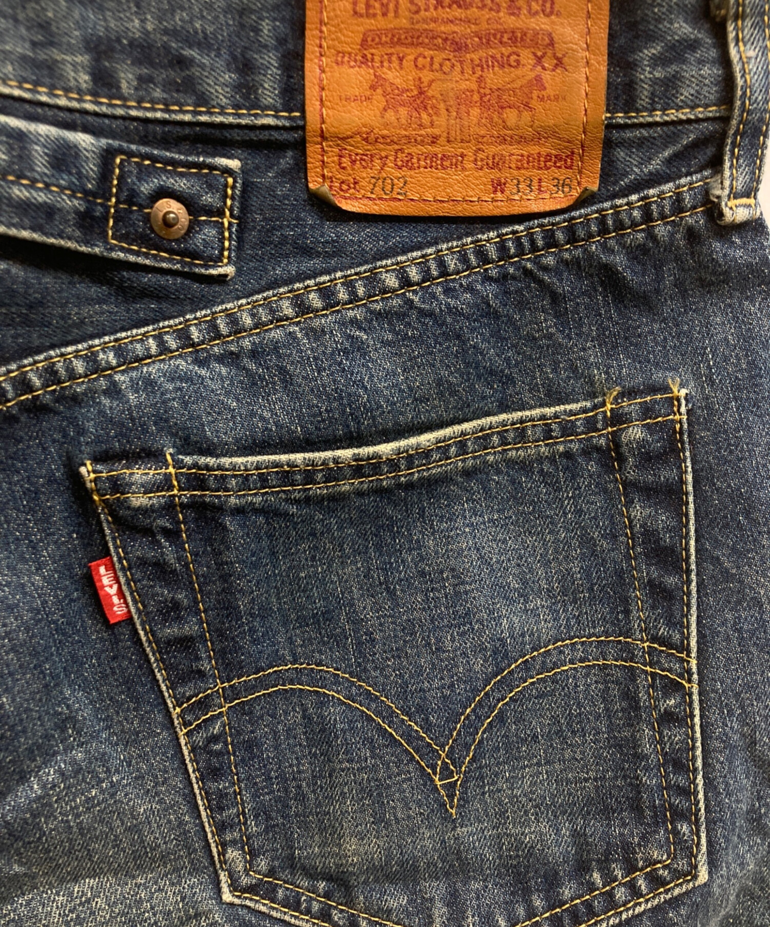 中古・古着通販】LEVI'S (リーバイス) シンチバックデニムパンツ