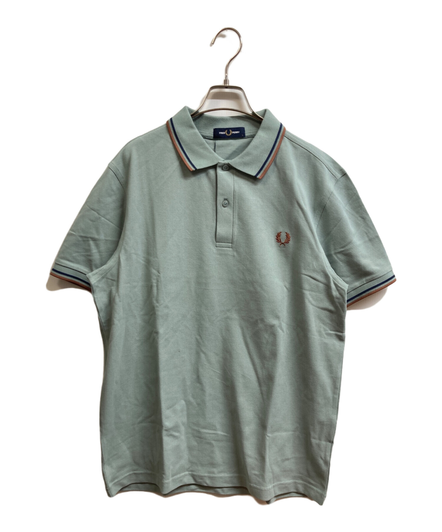 FRED PERRY ポロシャツ Lサイズ ミントグリーン　フレッドペリー 楽天市場】フレッドペリー FRED PERRY ポロシャツ 半袖 メンズ