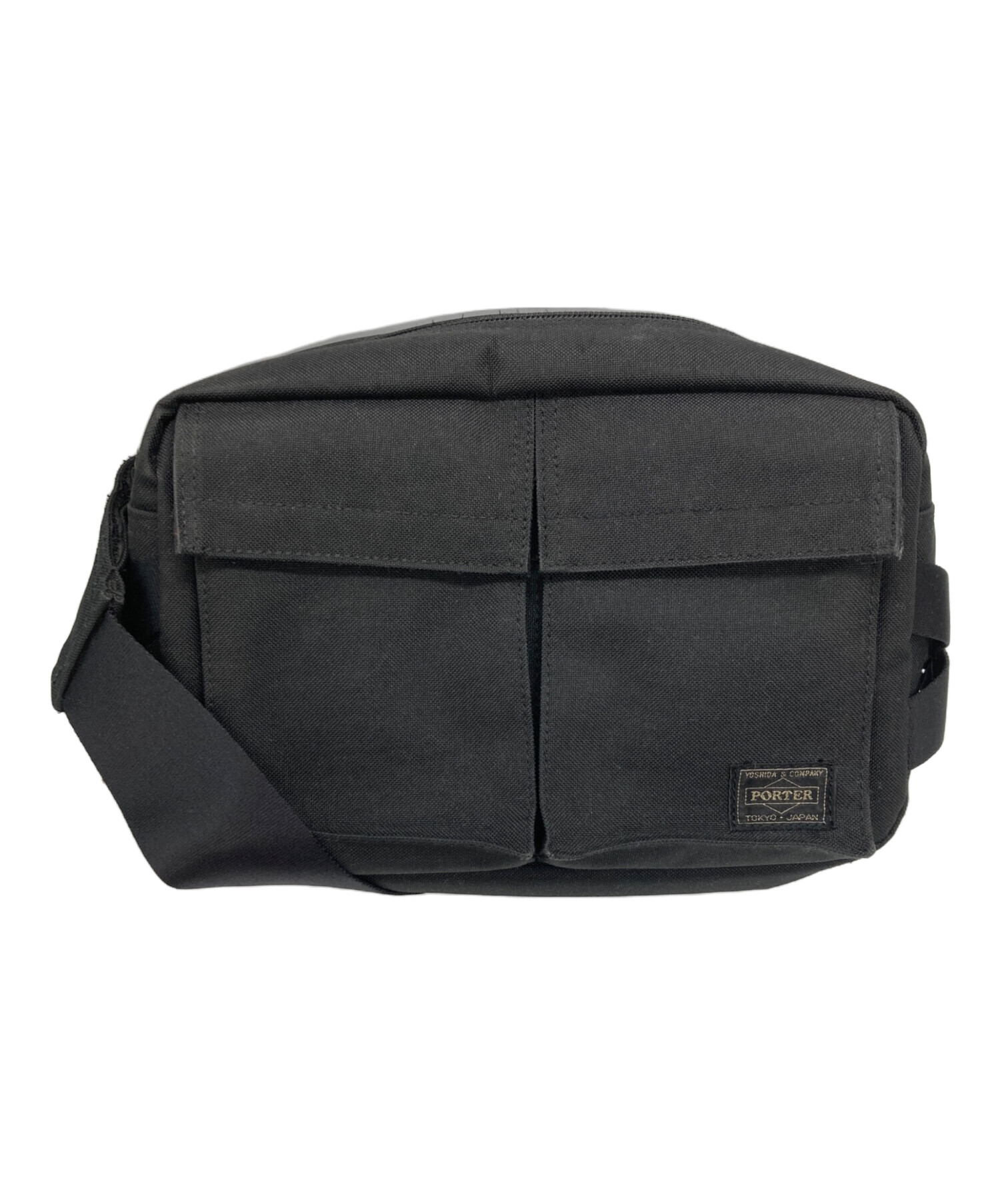 中古・古着通販】PORTER (ポーター) ボディバッグ ブラック｜ブランド