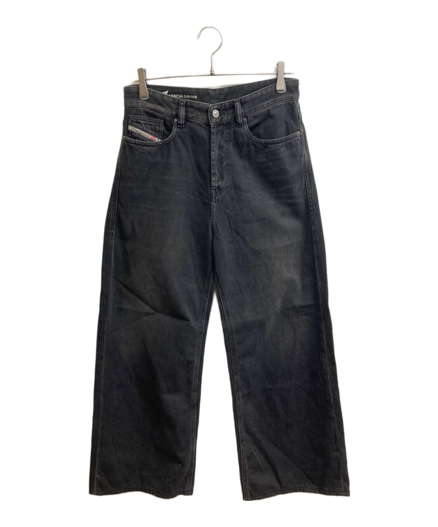 中古・古着通販】DIESEL (ディーゼル) D-Rise Straight Jeans ブラック 