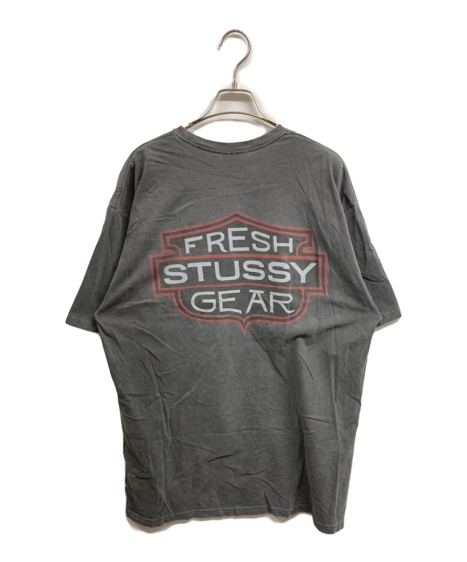 中古・古着通販】stussy (ステューシー) FRESH GEAR TEE グレー サイズ