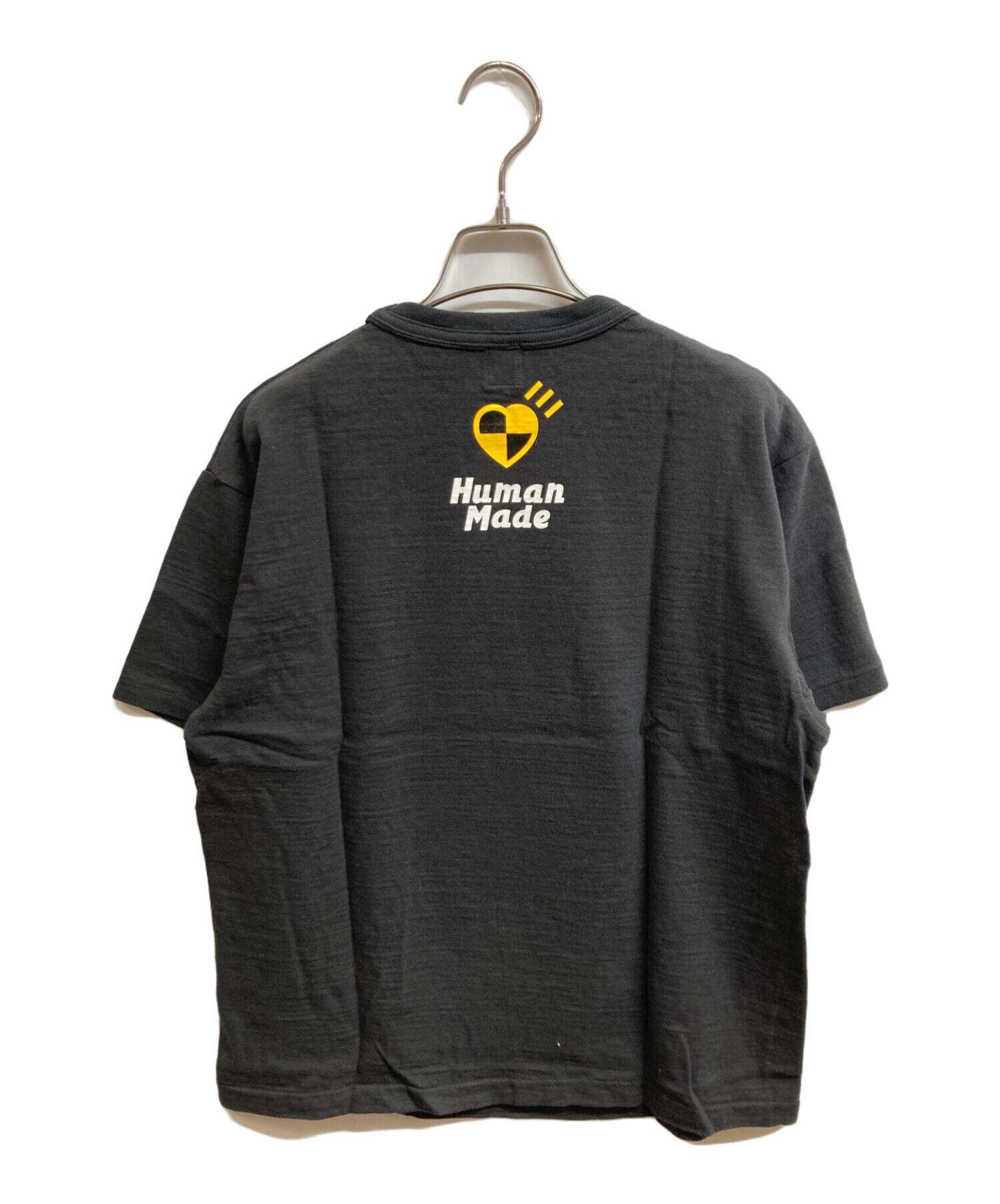 げ*き様 humanmade 新作TシャツサイズMブラックヒューマンメイド メンズ HUMAN MADE ヒューマンメイド テスティング 半袖Tシャツ ブラック