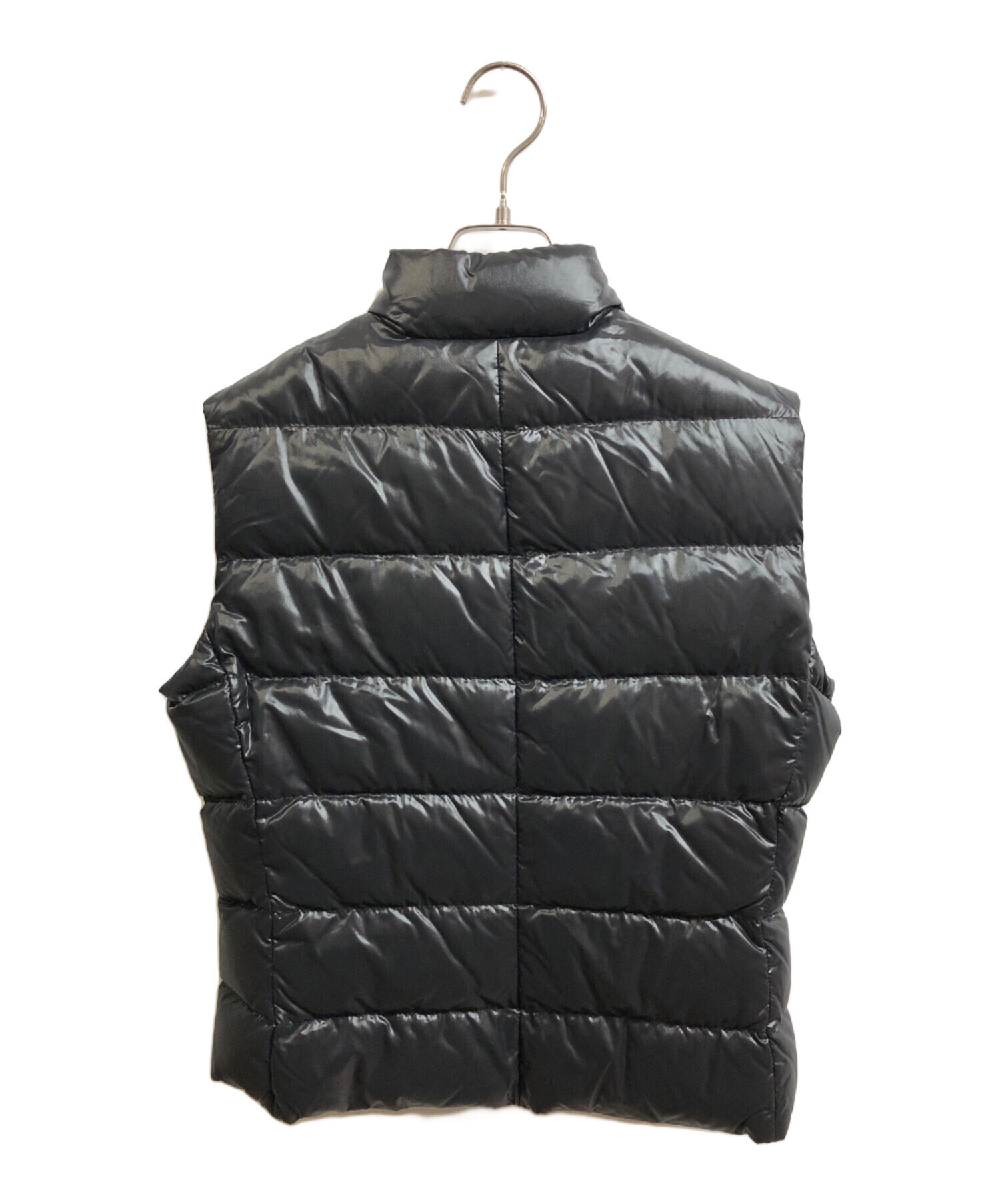 中古・古着通販】MONCLER (モンクレール) ダウンベスト ブラック 