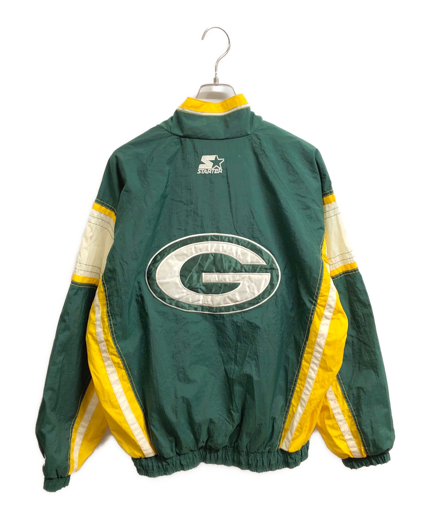 値下げ可 Packers Starter プルオーバーナイロン Packers Starter プル