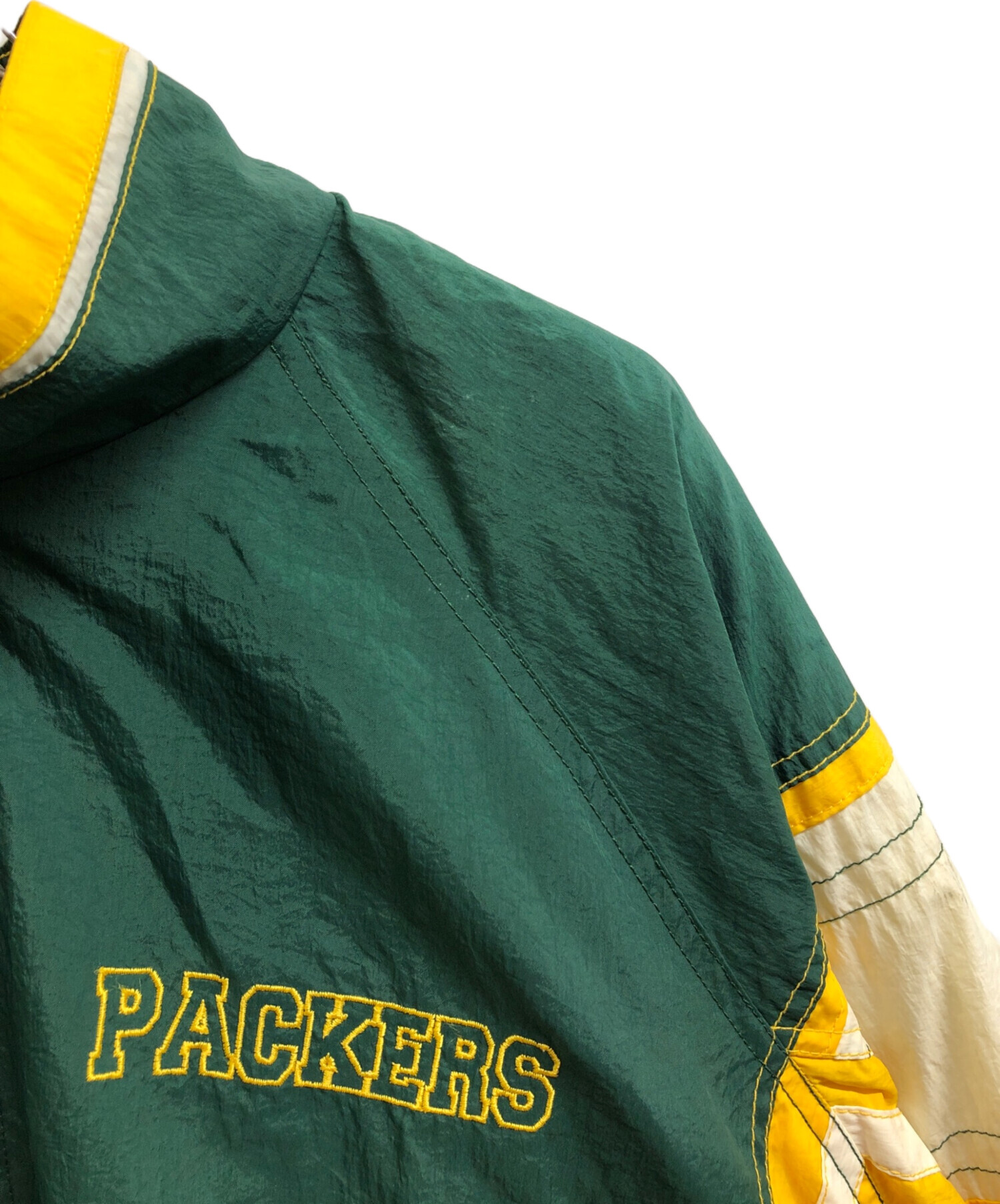 中古・古着通販】STARTER (スターター) PACKERS ナイロンジャケット