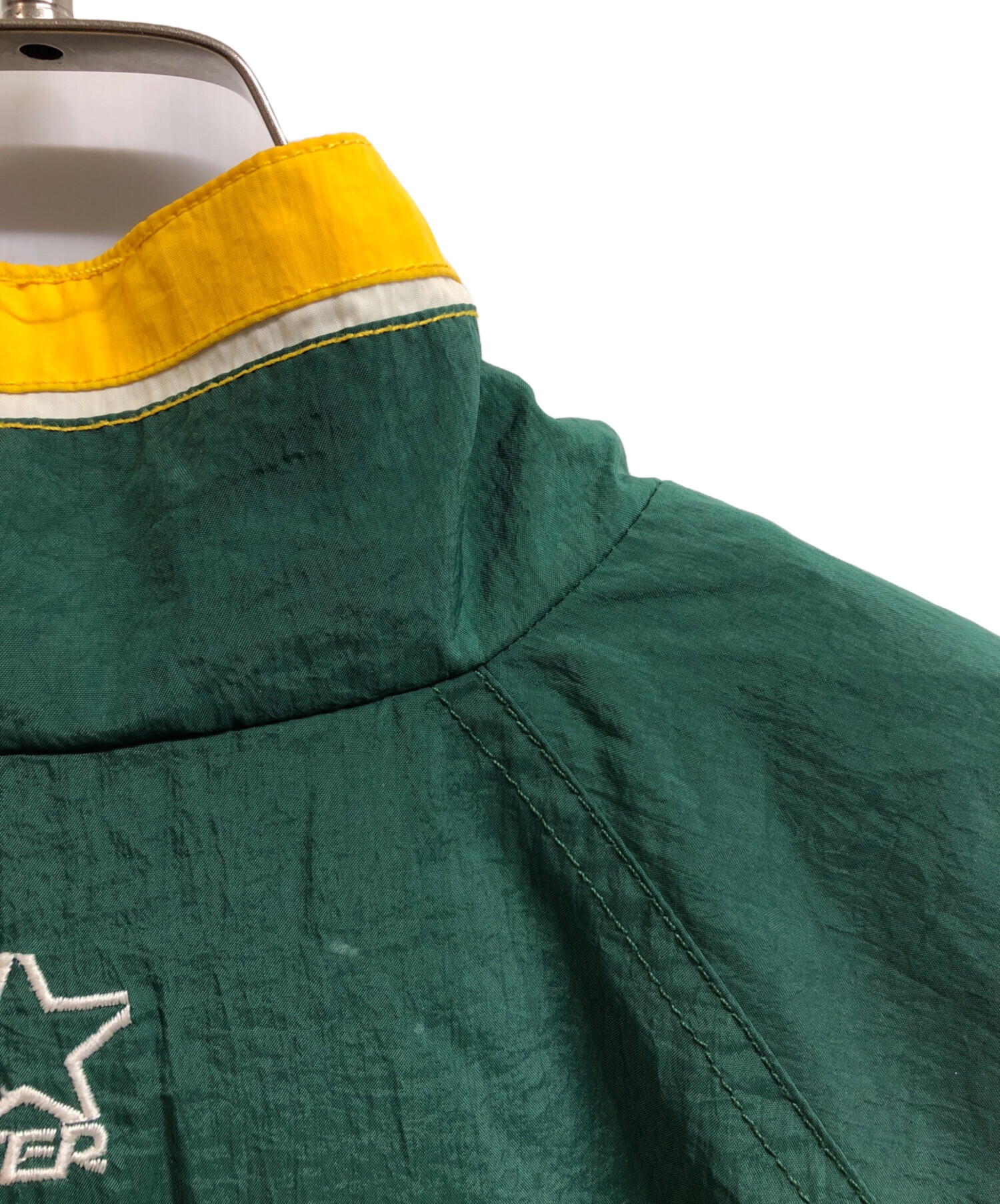 中古・古着通販】STARTER (スターター) PACKERS ナイロンジャケット
