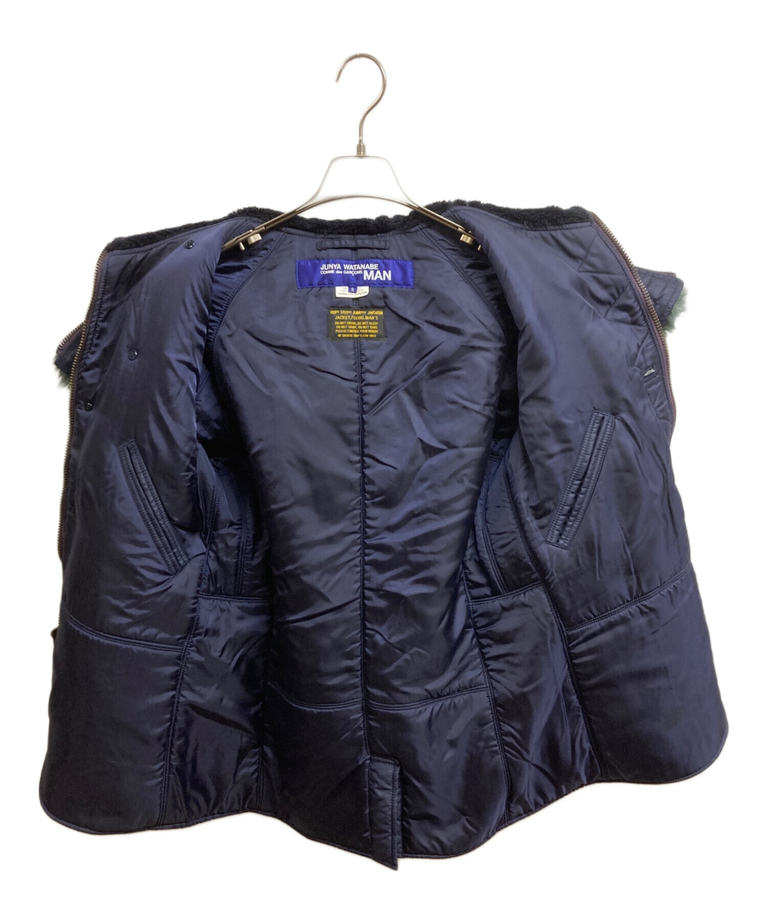 JUNYA WATANABE N3B 再構築　フライトジャケット JUNYA WATANABE MAN (ジュンヤワタナベマン) 再構築N-3Bフライトジャケット オリーブ サイズ:S