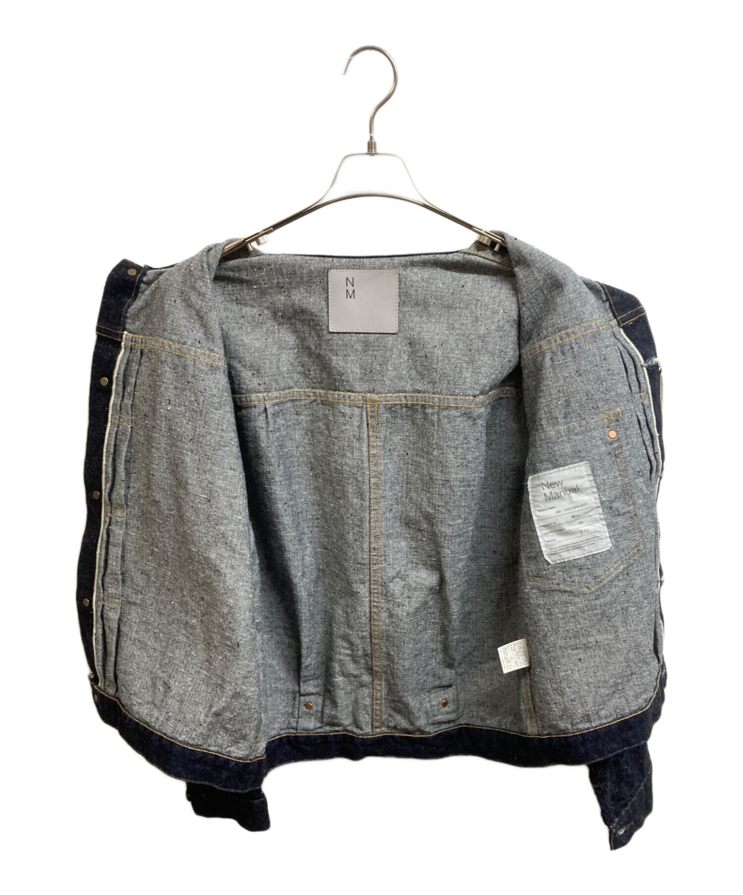 中古・古着通販】New Manual (ニュー・マニュアル) #001 T-BACK DENIM