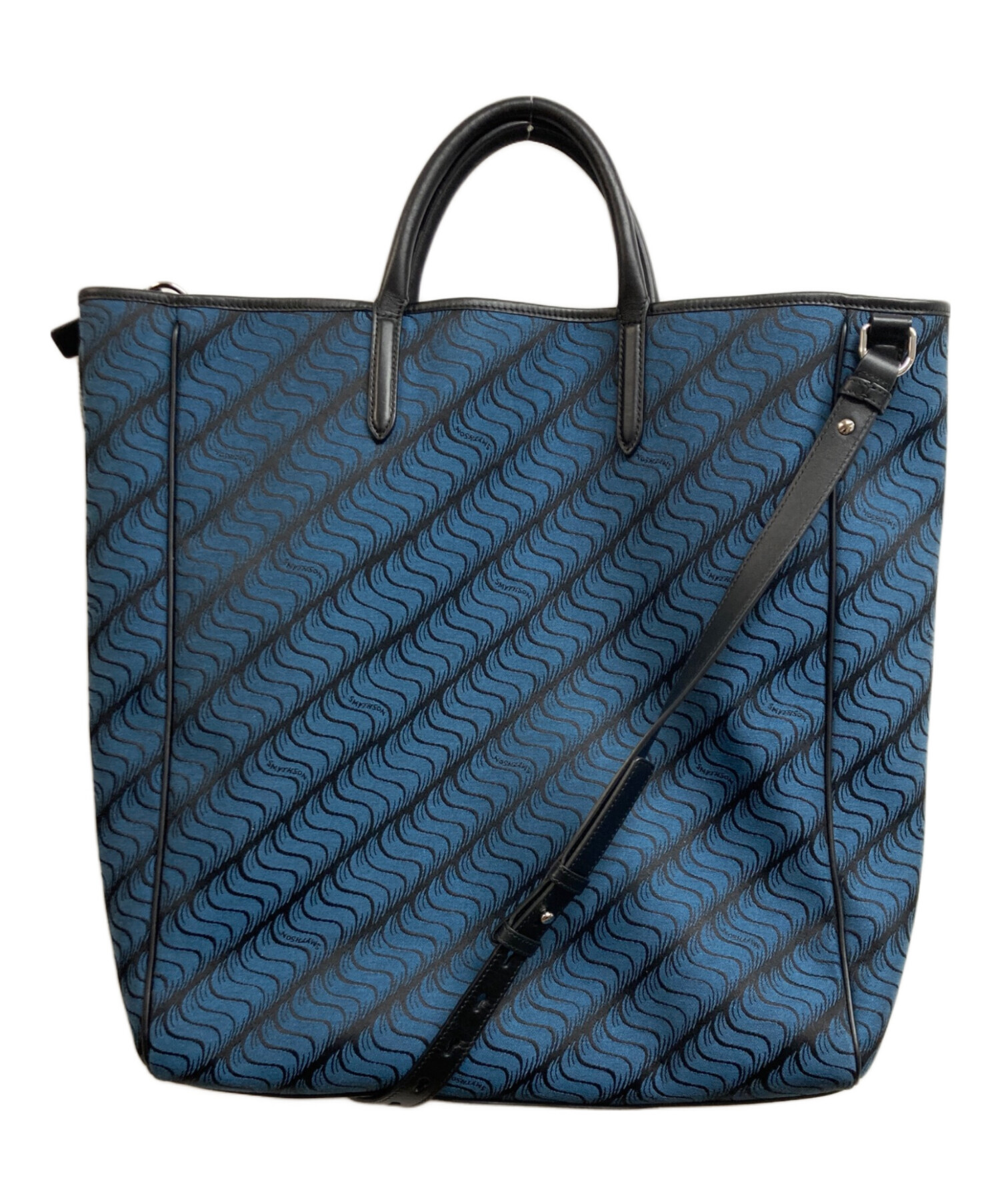 中古・古着通販】SMYTHSON (スマイソン) 2WAYトートバッグ ブルー 