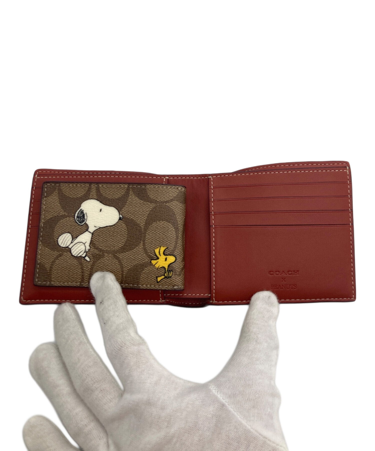 中古・古着通販】COACH (コーチ) PEANUTS (ピーナッツ) ウォレット 