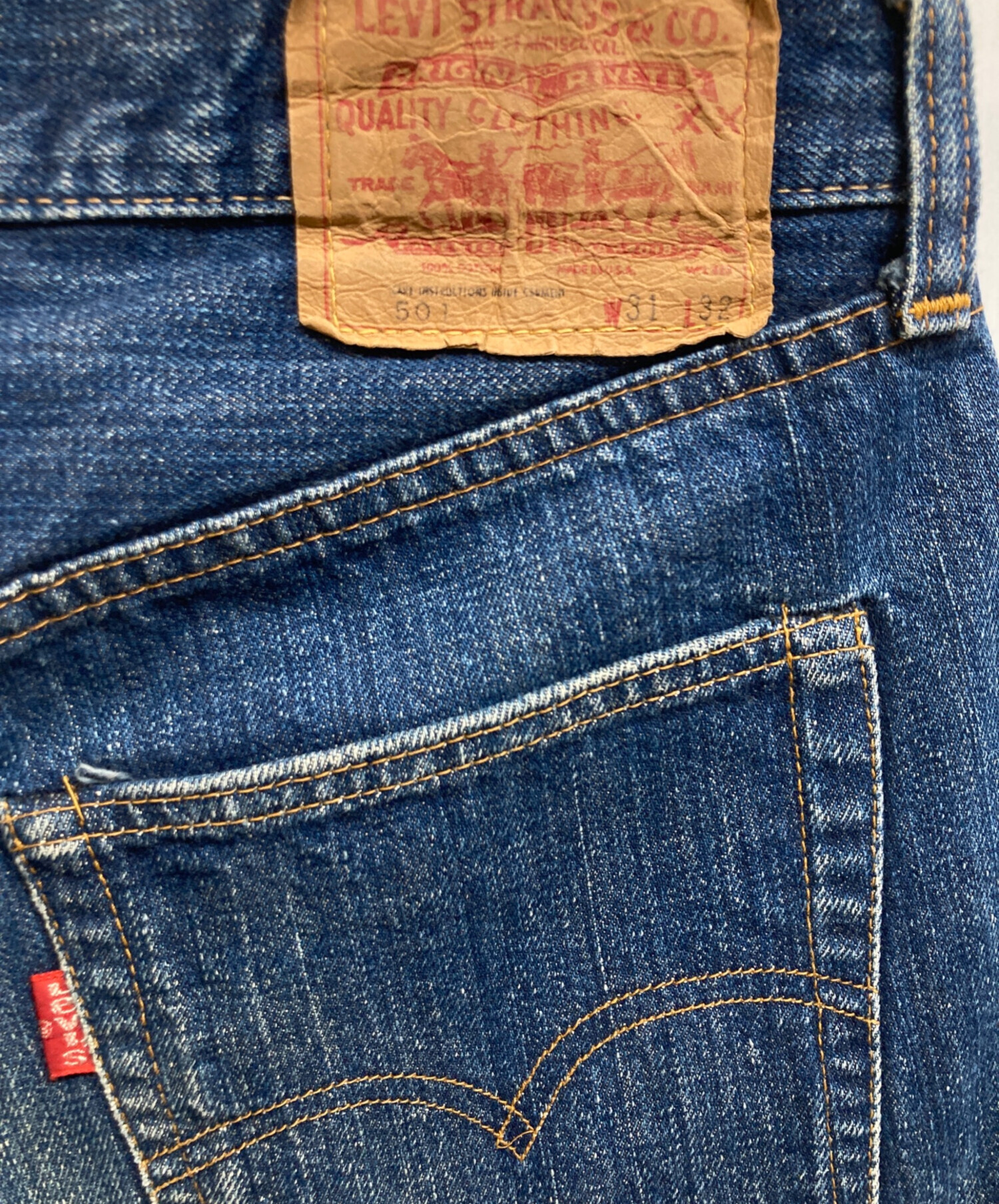 中古・古着通販】LEVI'S (リーバイス) 66前期501デニムパンツ