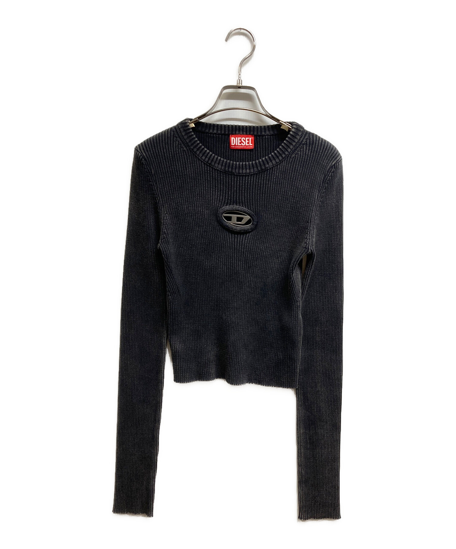 中古・古着通販】DIESEL (ディーゼル) オーバルDロゴ クルーネック 
