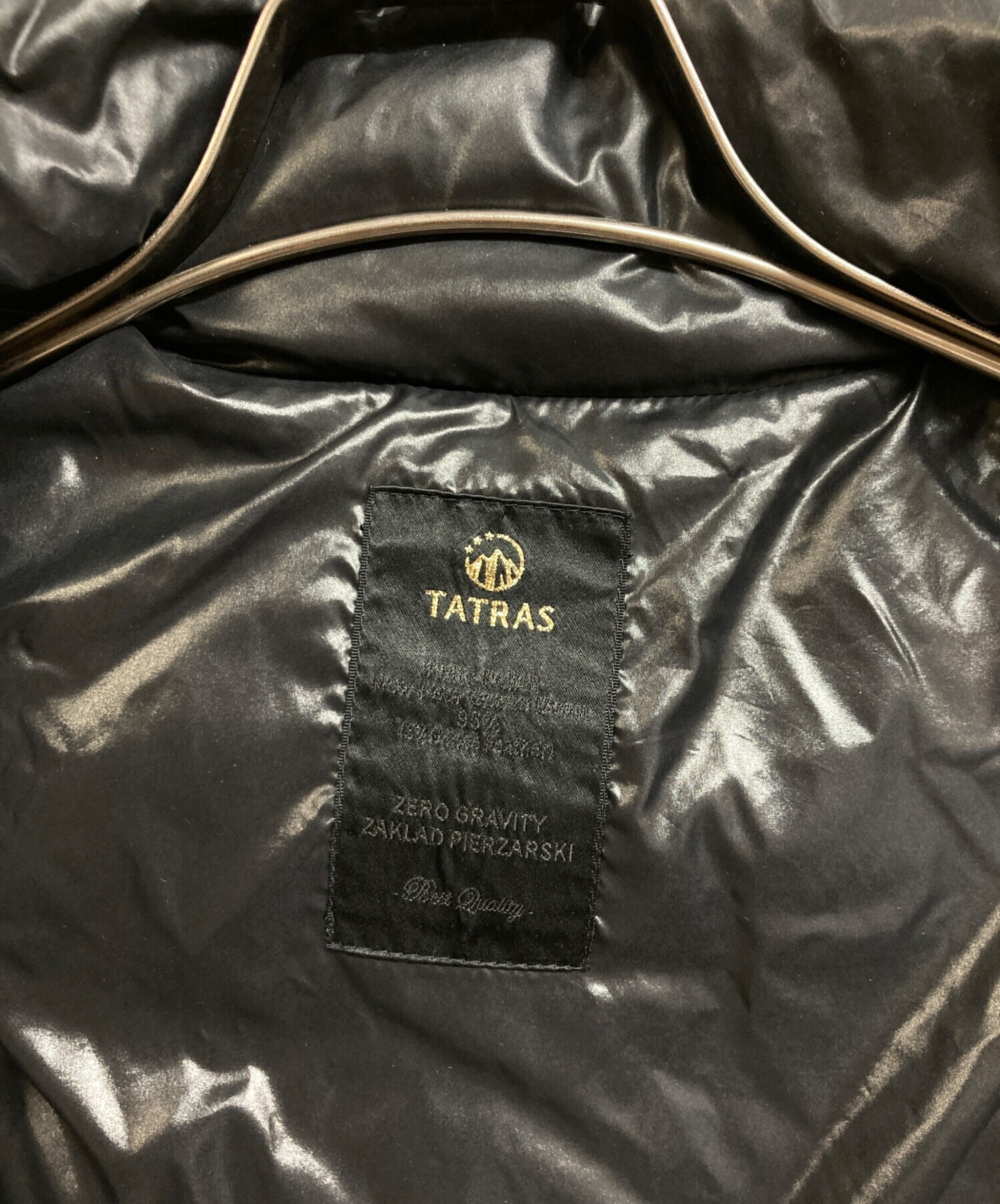 中古・古着通販】TATRAS (タトラス) ダウンジャケット ブラック サイズ 