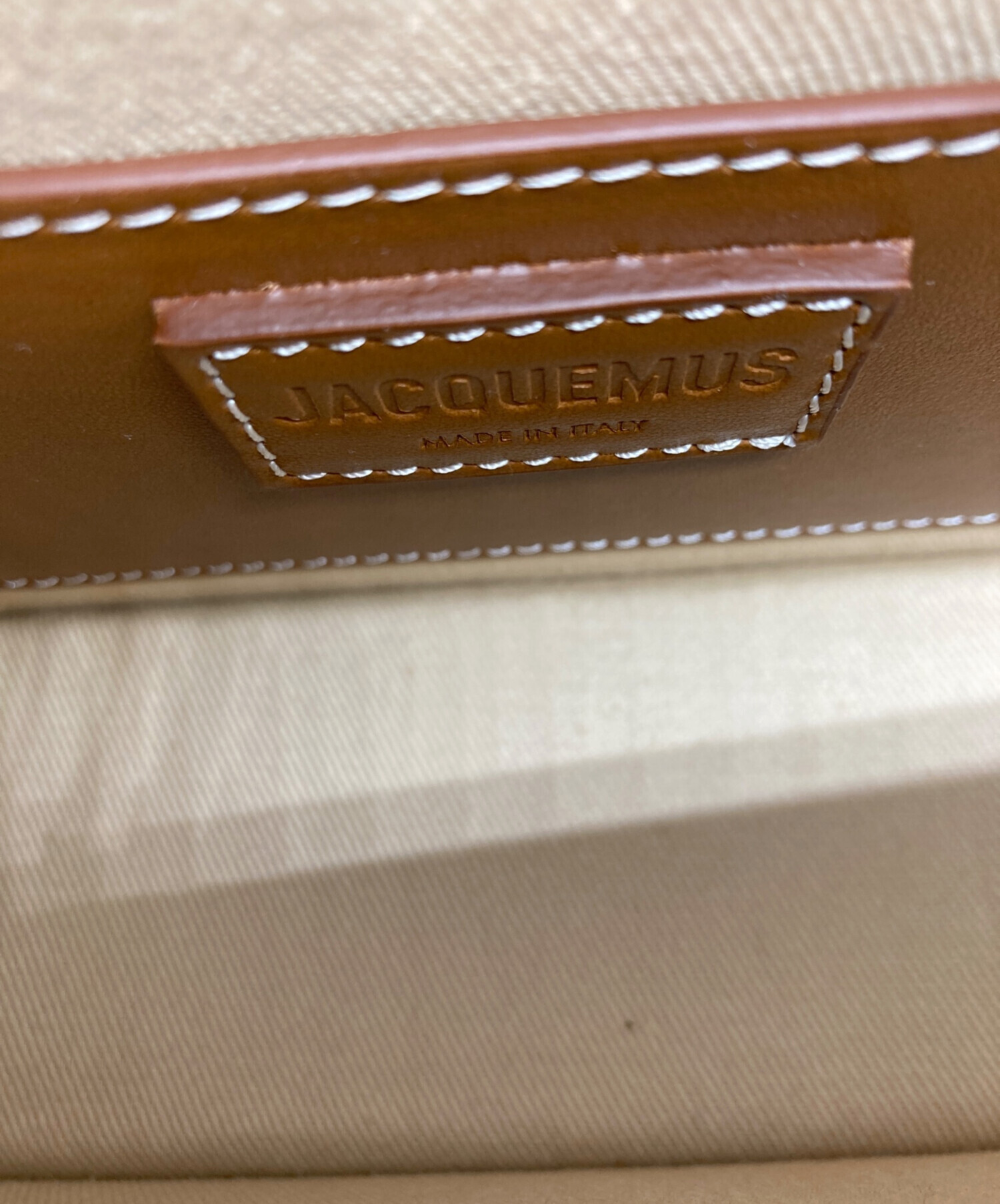 中古・古着通販】jacquemus (ジャックムス) ショルダーバッグ ブラウン