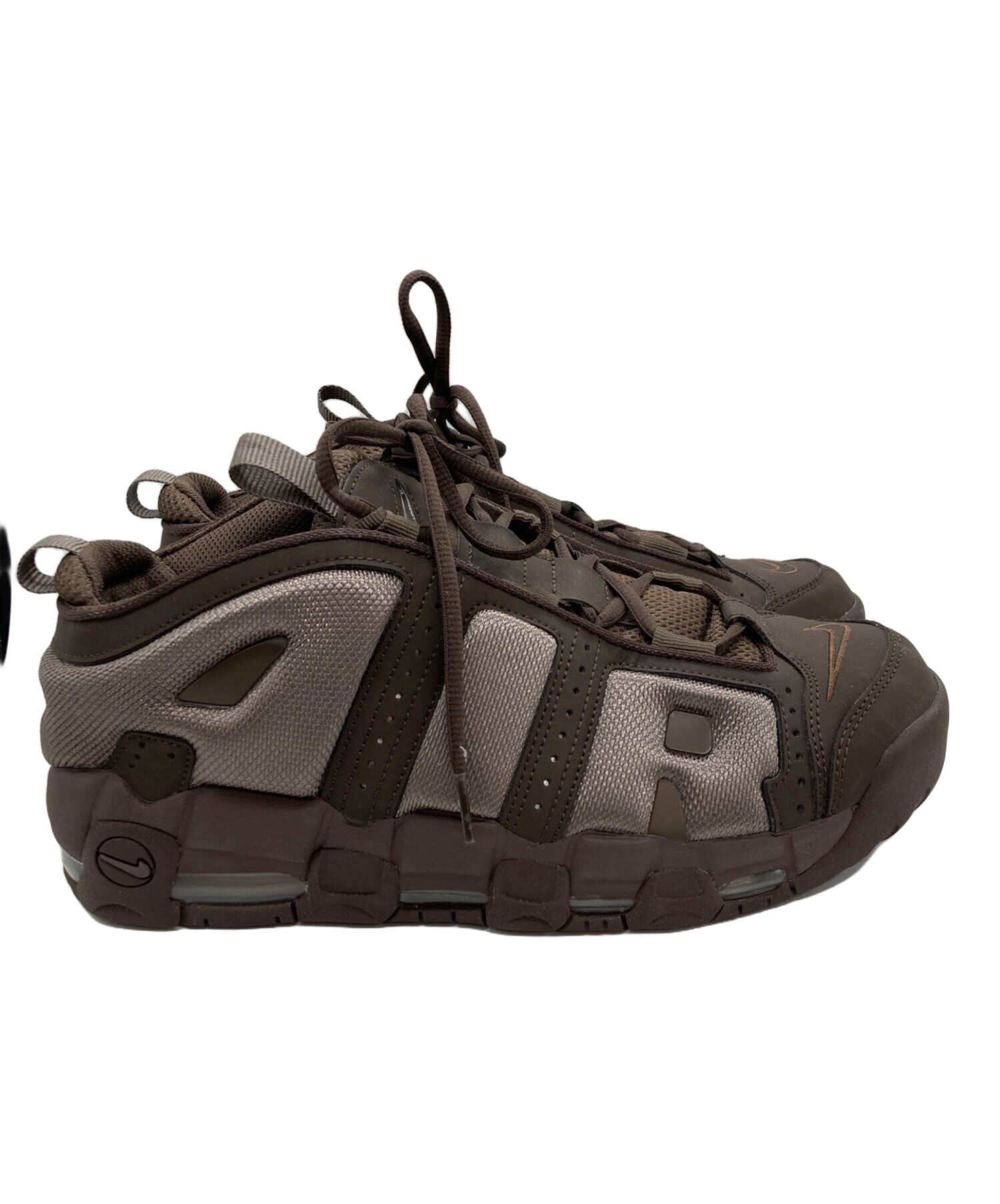 中古・古着通販】NIKE (ナイキ) エア モア アップテンポ LOW ブラウン