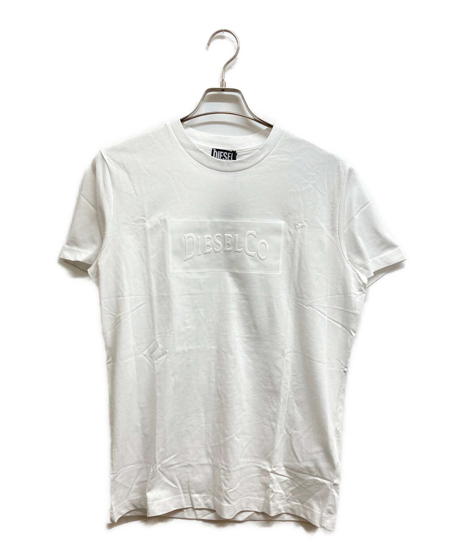 中古・古着通販】DIESEL (ディーゼル) 半袖Tシャツ ホワイト サイズ:M 