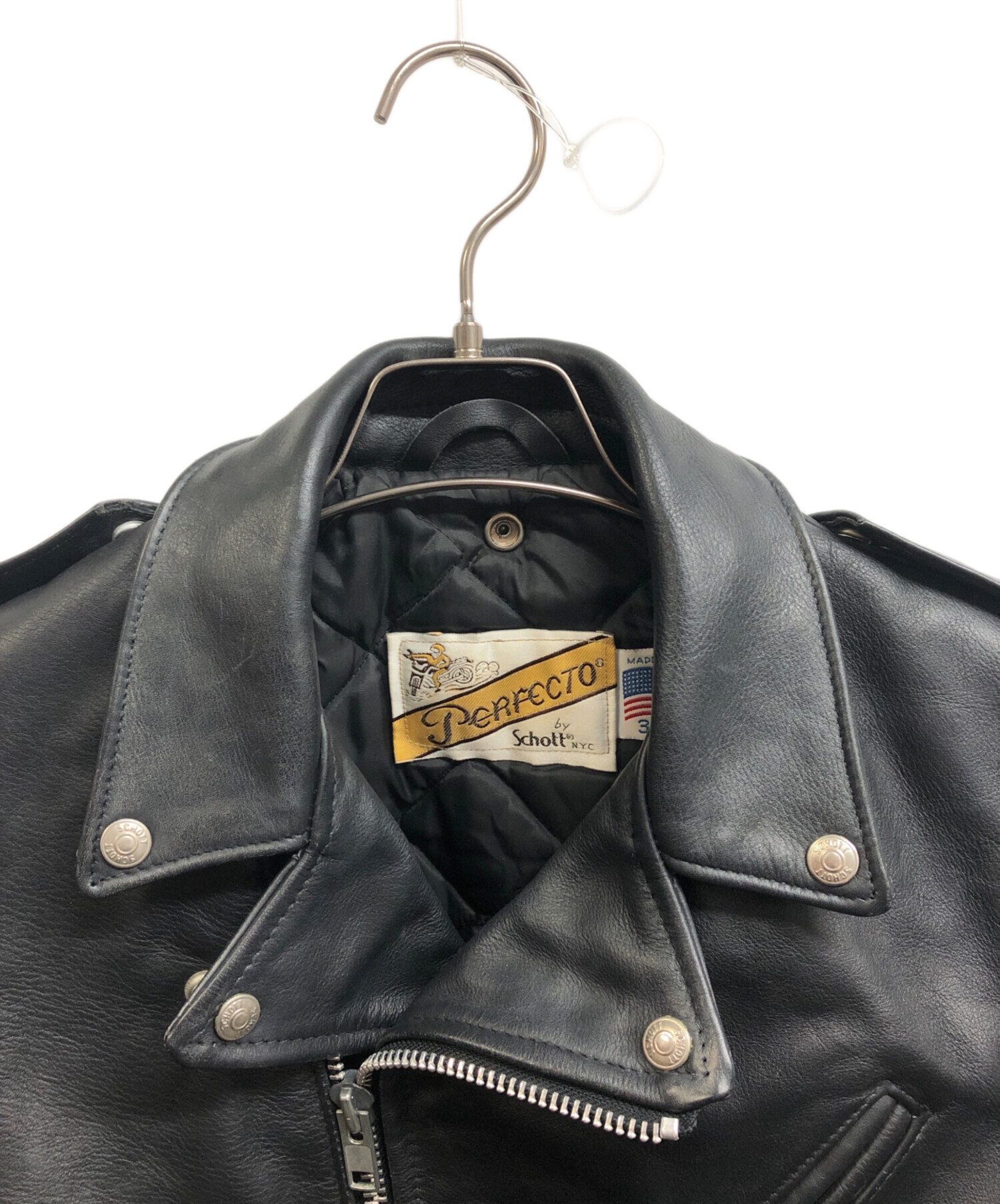 中古・古着通販】Schott (ショット) ダブルライダースジャケット