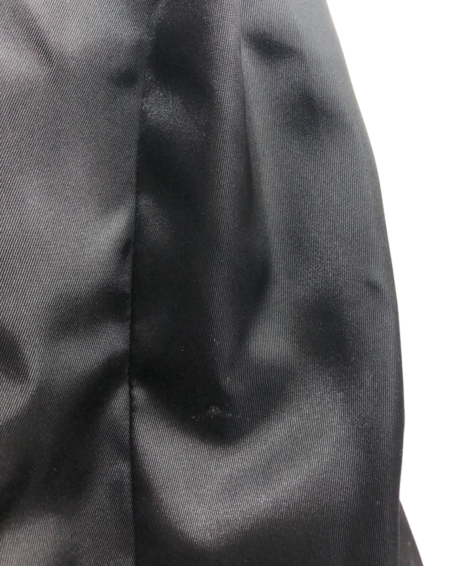 中古・古着通販】PRADA (プラダ) レザー切替ナイロンジャケット 中古・古着通販】PRADA (プラダ) レザー切替ナイロンジャケット