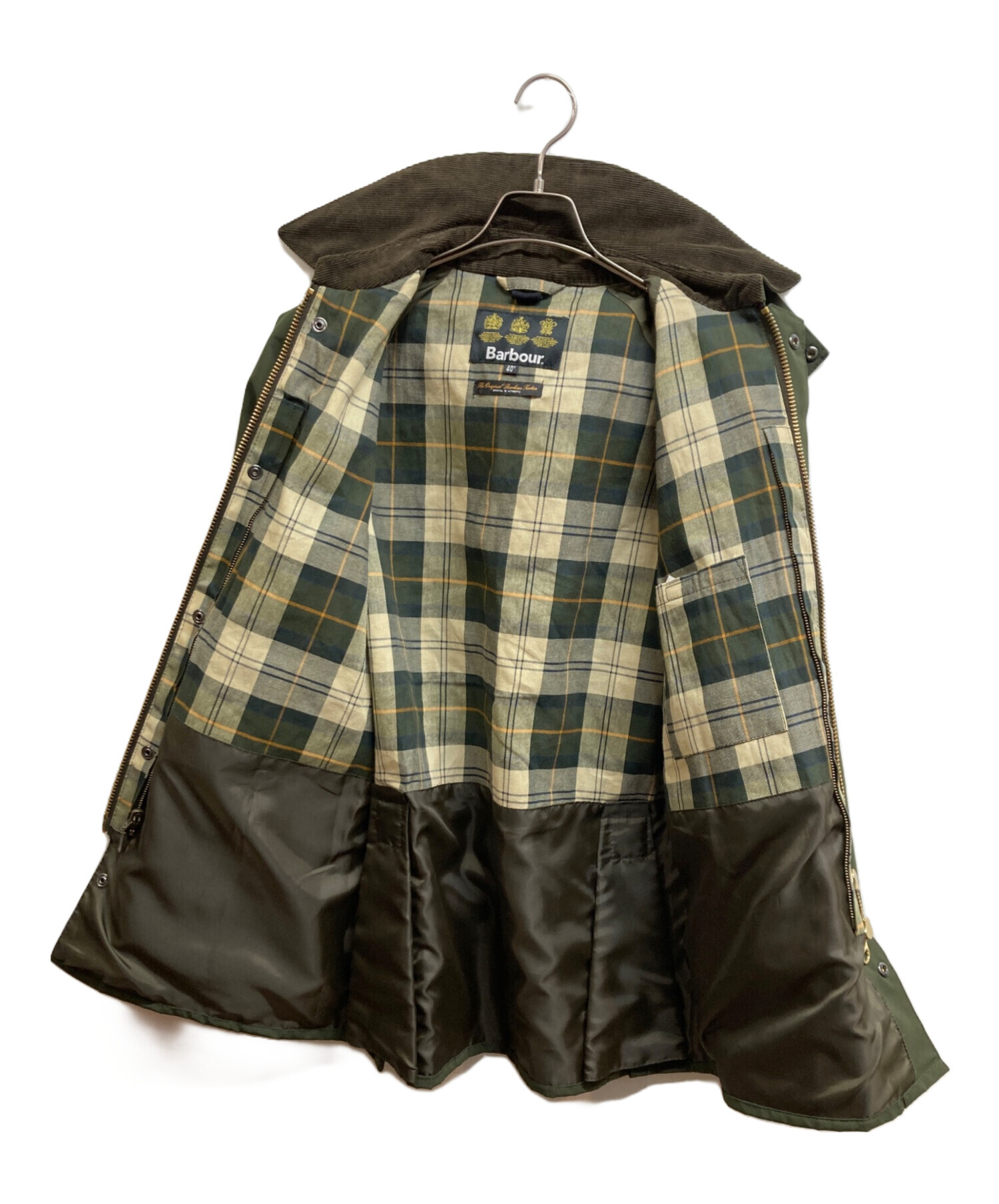 古着　barbour BEDALE 50 カーキ　オイルドジャケット 中古・古着通販】Barbour (バブアー) BEDALE オイルドジャケット