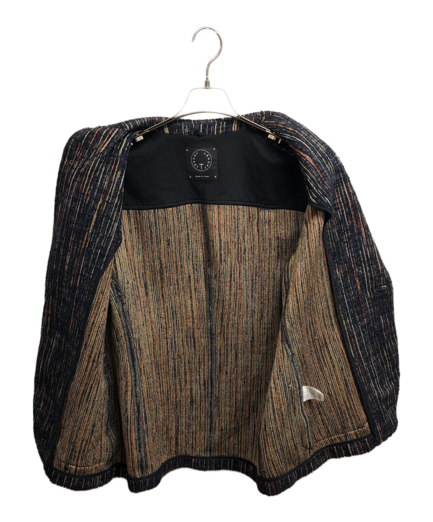 【美品】ティージャケット TONELLO テーラードジャケット コットン XL 中古・古着通販】T-JACKET By TONELLO (ティージャケット バイ