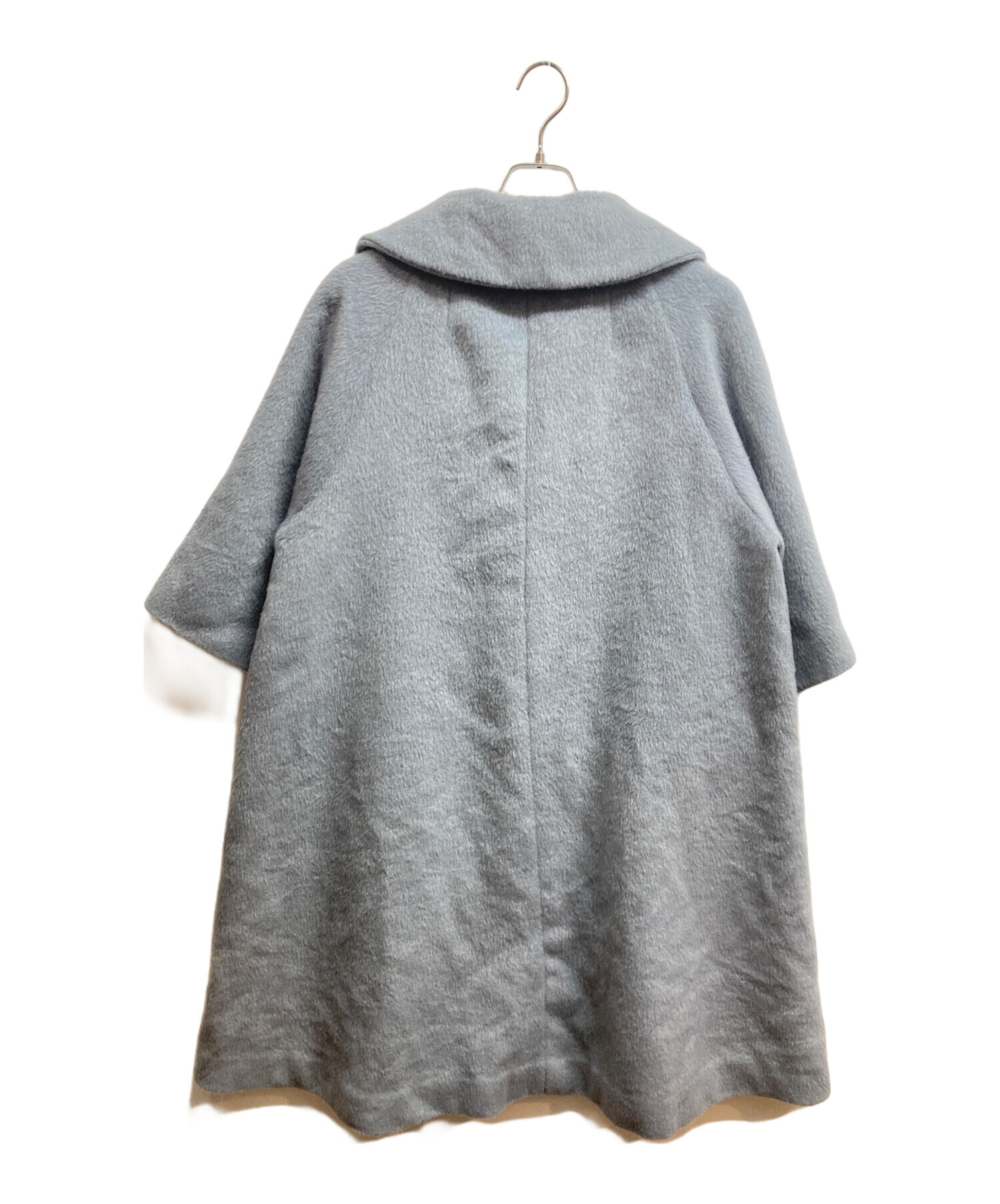 中古・古着通販】MARTE (マルテ) トレンチコート ブルー サイズ:FREE