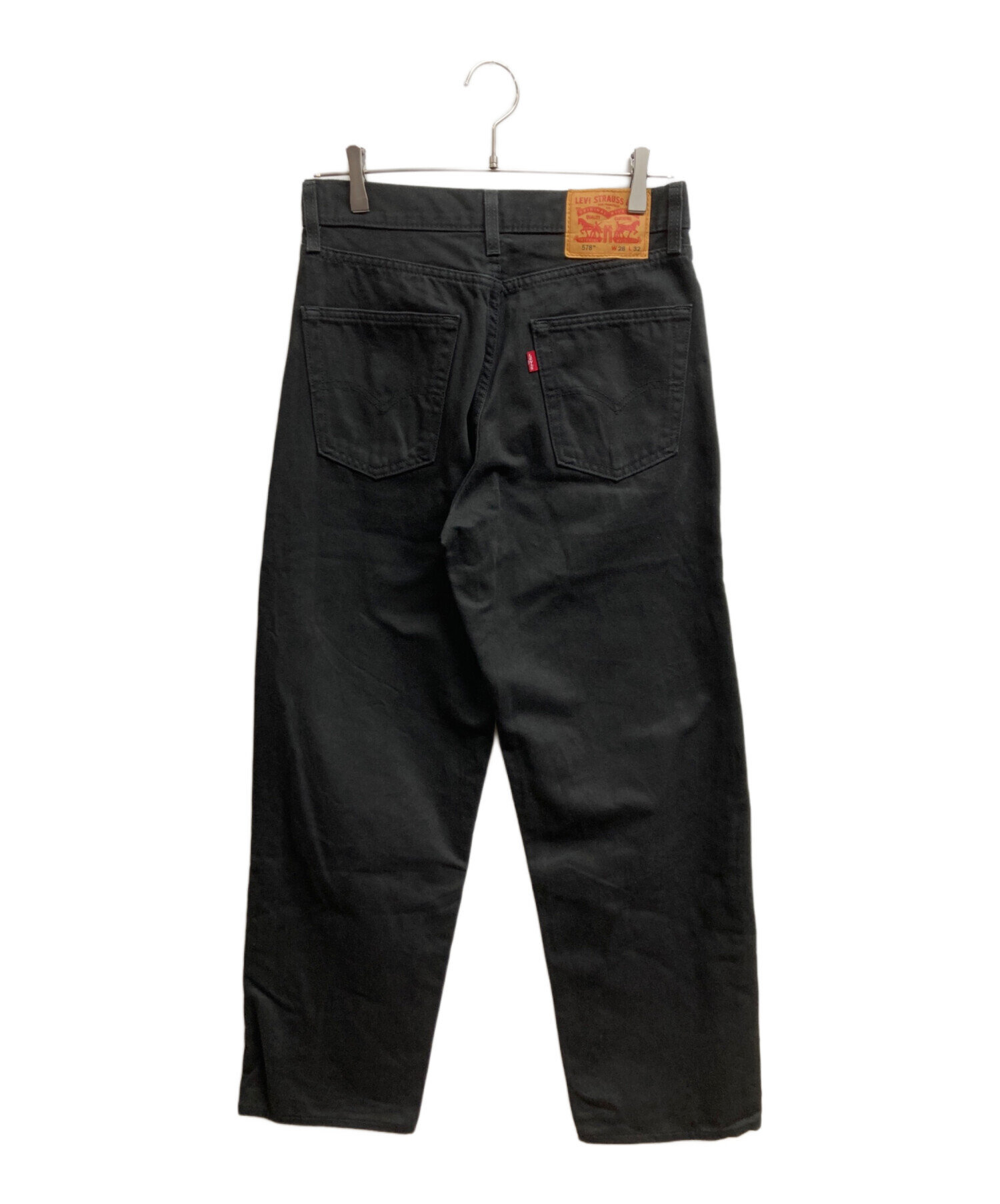 中古・古着通販】LEVI'S (リーバイス) 578 デニムパンツ ブラック