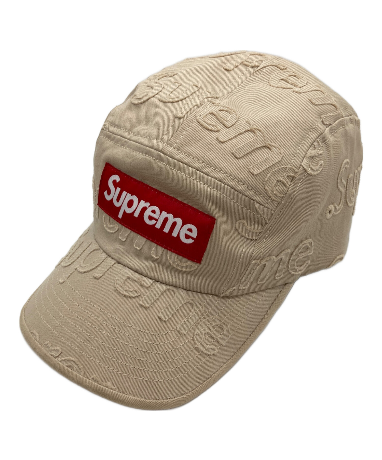 ル*ル様 Supreme ベージュ キャップ 中古・古着通販】Supreme (シュプリーム) Supreme Lasered Twill