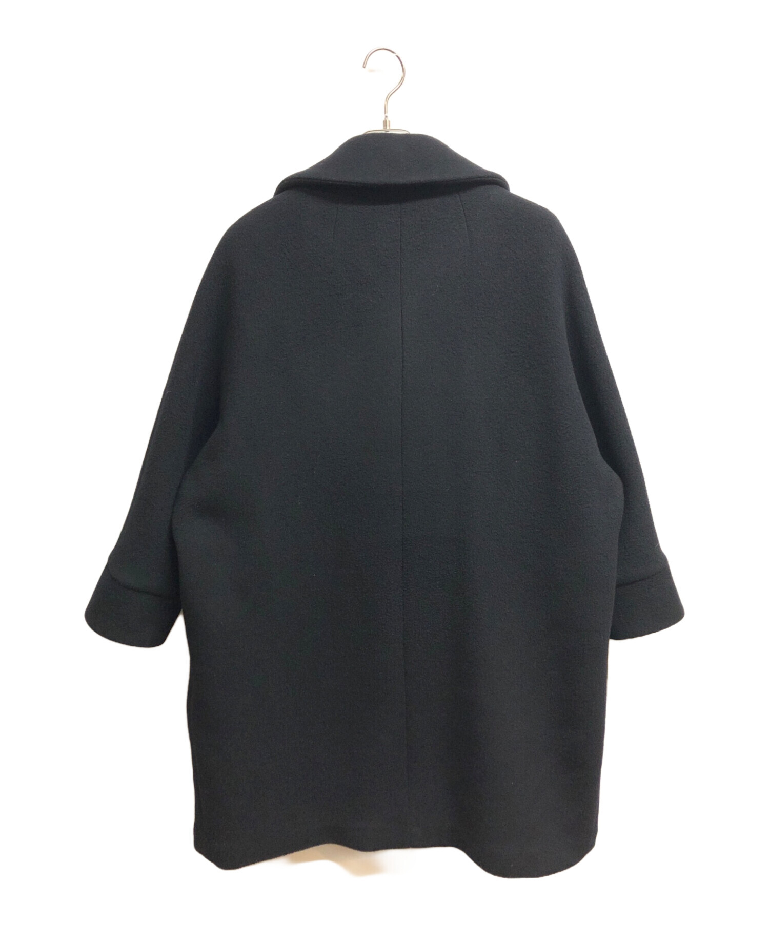 中古・古着通販】ticca (ティッカ) テントコート ブラック サイズ:FREE 