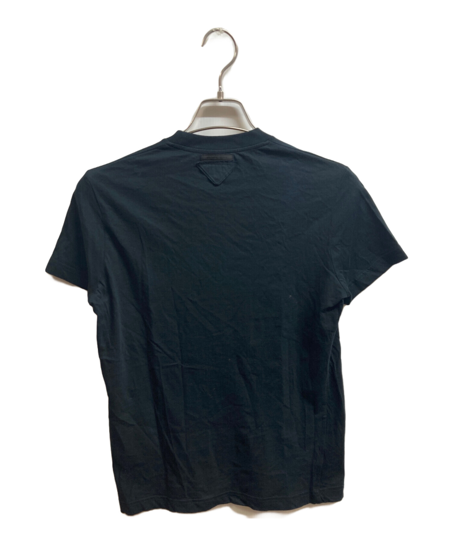 中古・古着通販】PRADA (プラダ) クルーネックパックTシャツ ブラック 