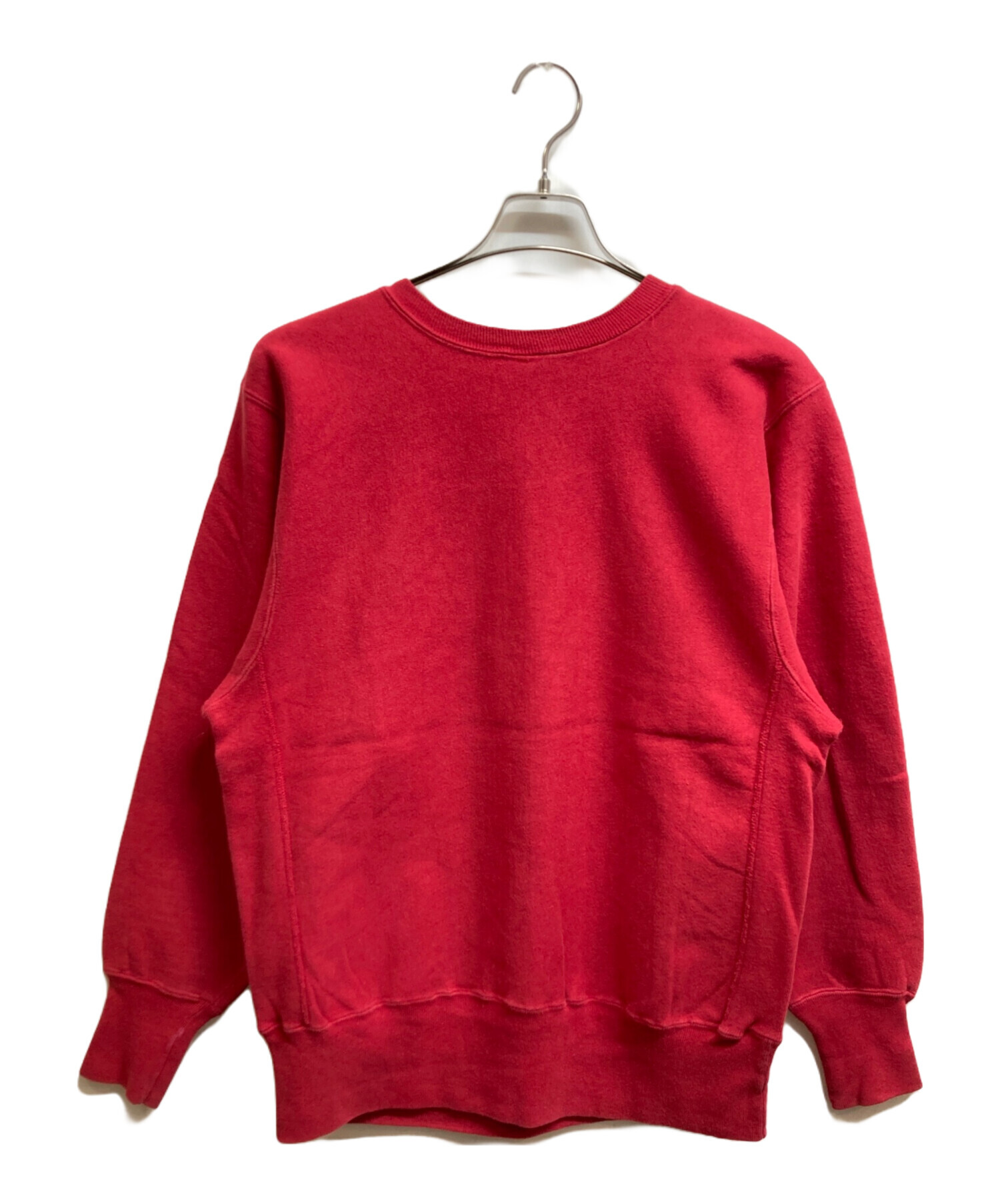 中古・古着通販】Champion (チャンピオン) リバースウィーブスウェット Champion レッド スウェット Lサイズ