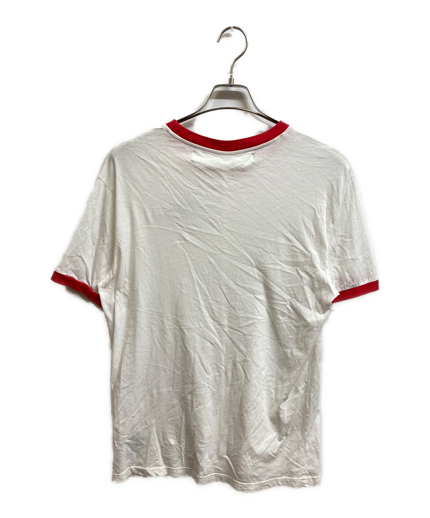 中古・古着通販】OFFWHITE (オフホワイト) イーグルプリントリンガーT