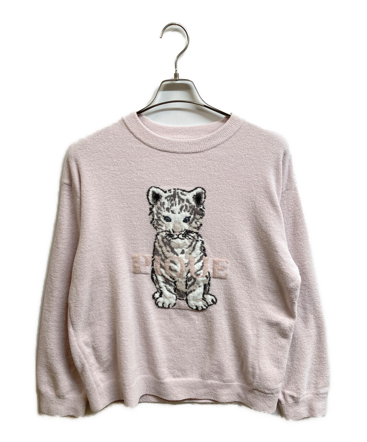 中古・古着通販】gelato pique (ジェラートピケ) ホワイトタイガー上下