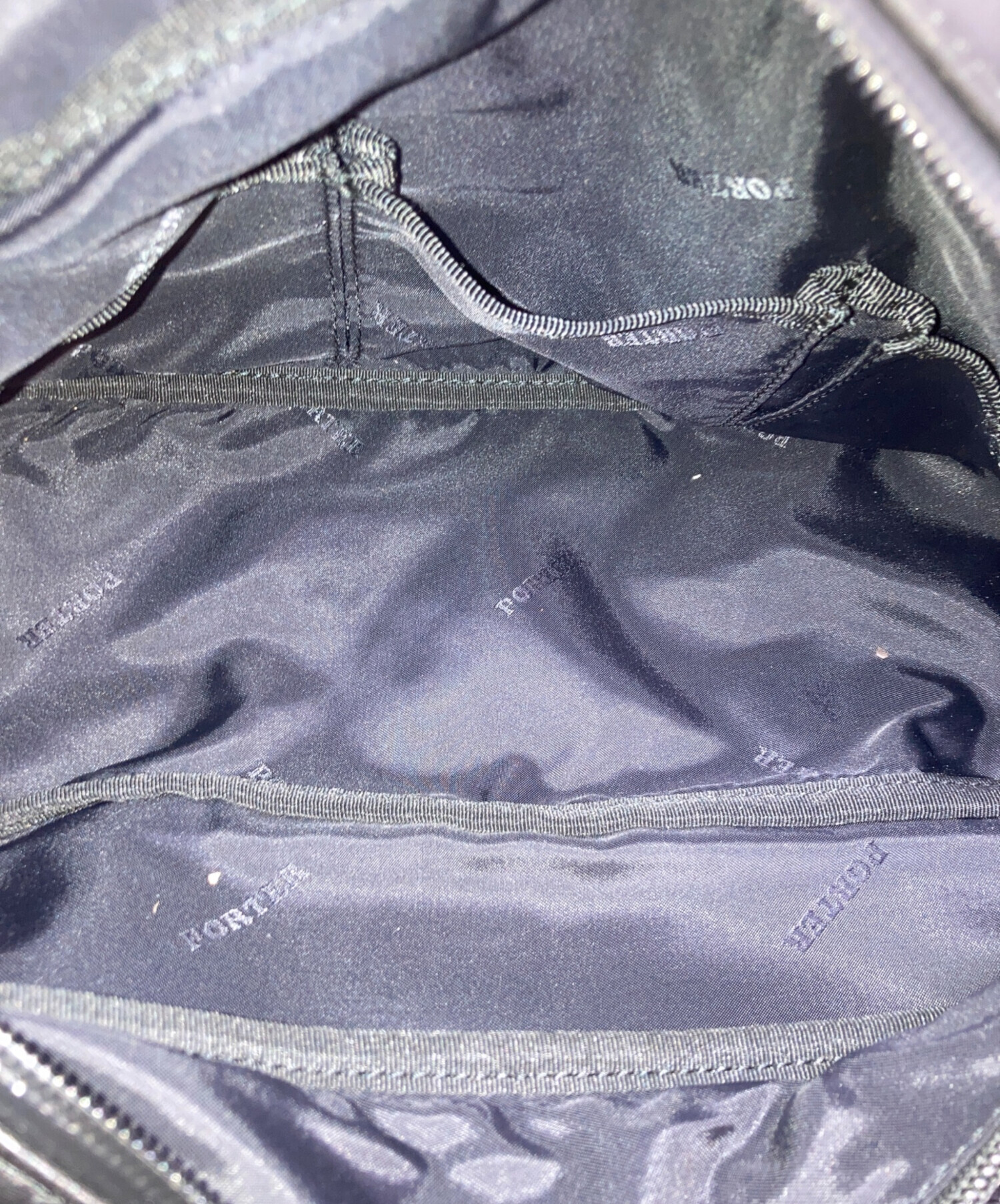 中古・古着通販】PORTER (ポーター) ZOOMレザーウエストポーチ