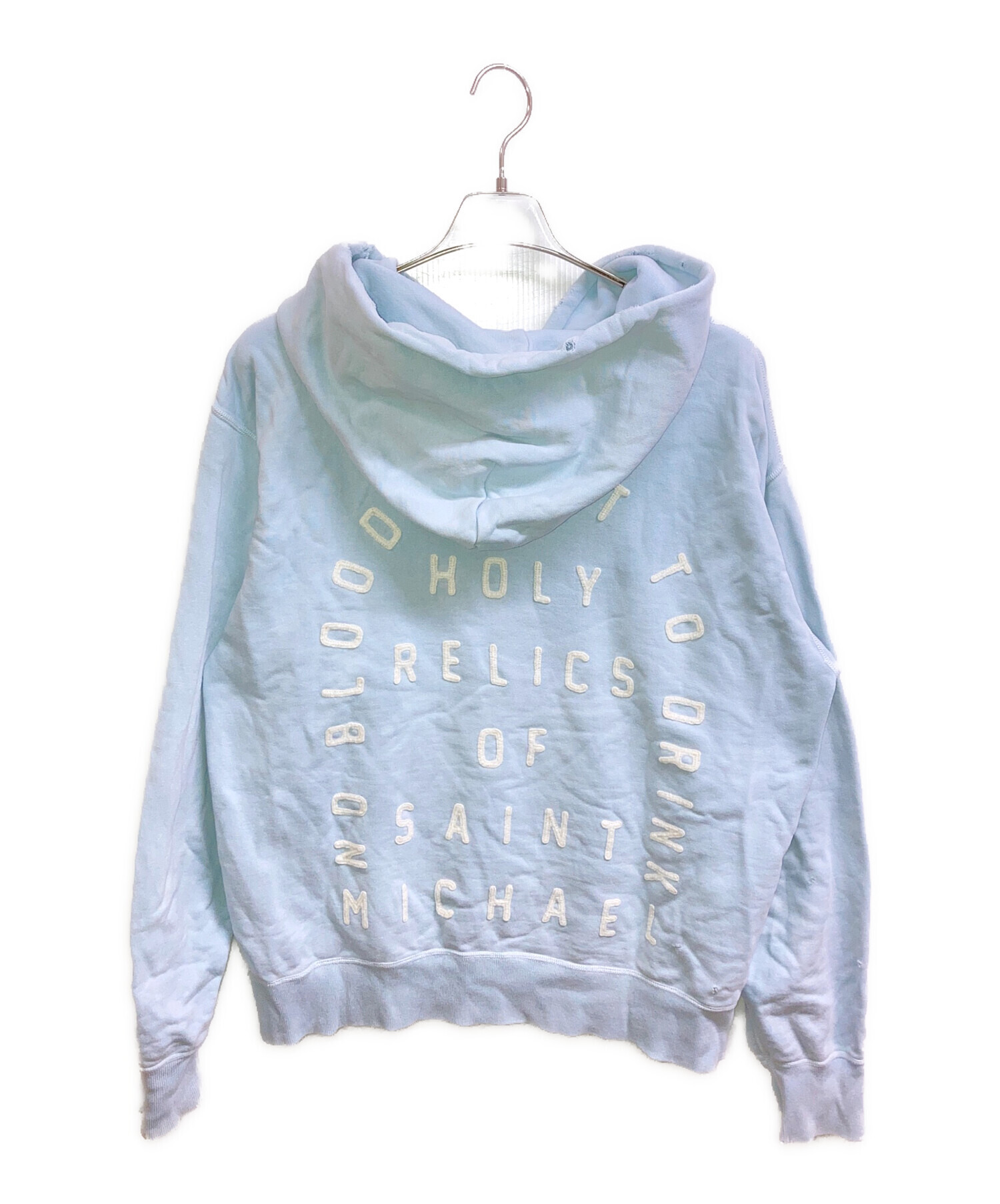 中古・古着通販】SAINT MICHAEL (セントマイケル) HOODIE/FELT スカイ 